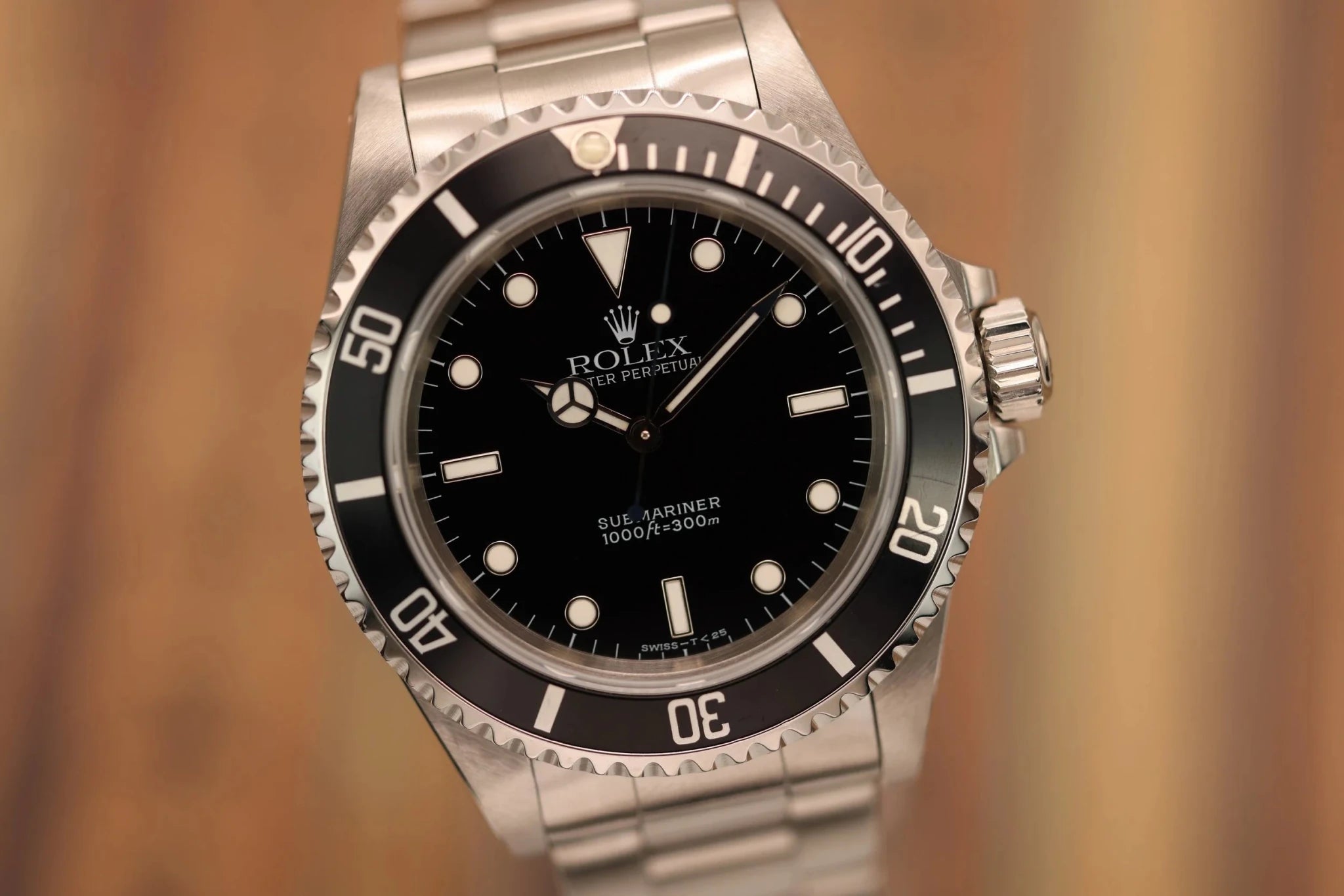 1996 Rolex Submariner Ref. 14060 | Tritium Dial | Papers - Sierra Time Co