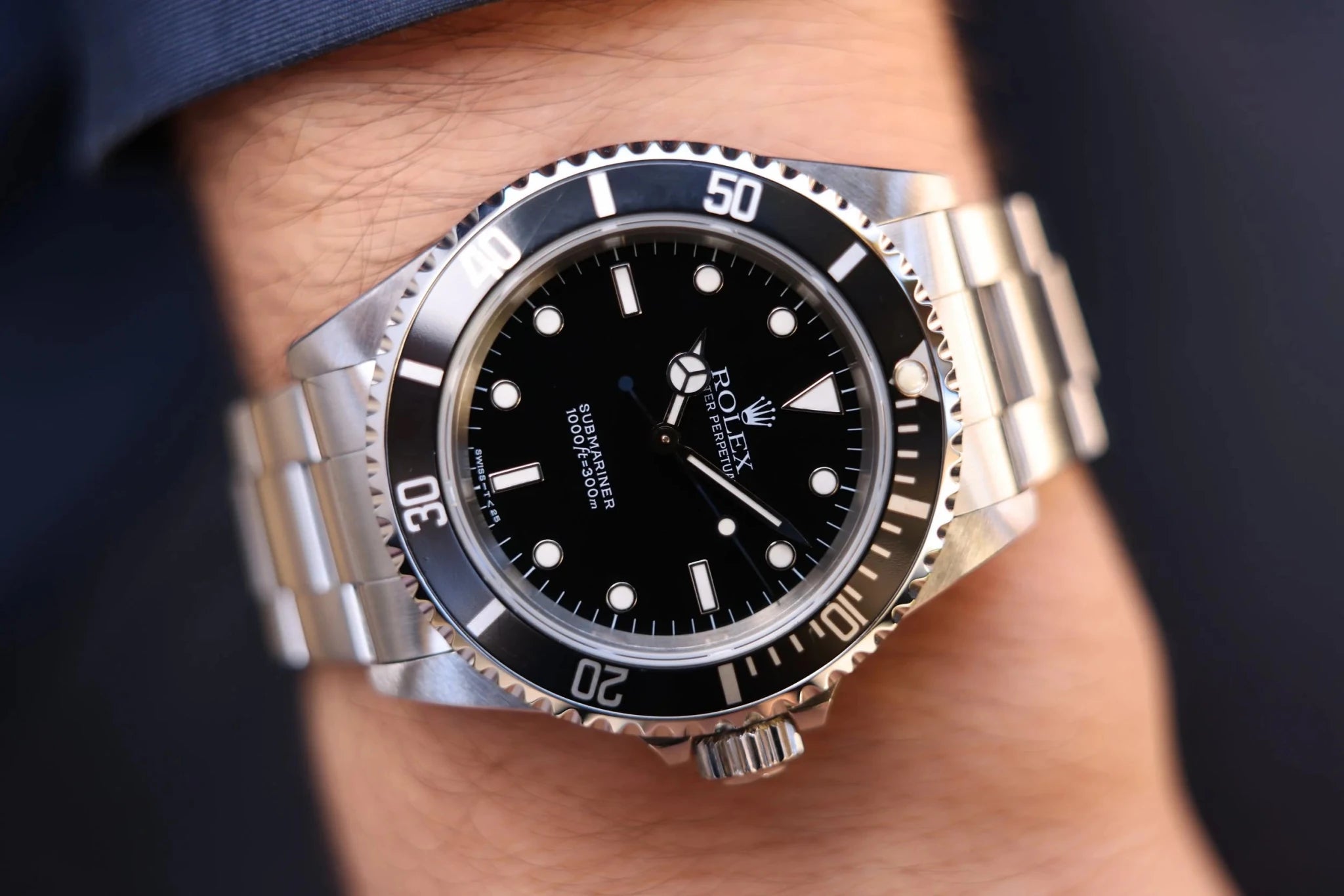 1996 Rolex Submariner Ref. 14060 | Tritium Dial | Papers - Sierra Time Co