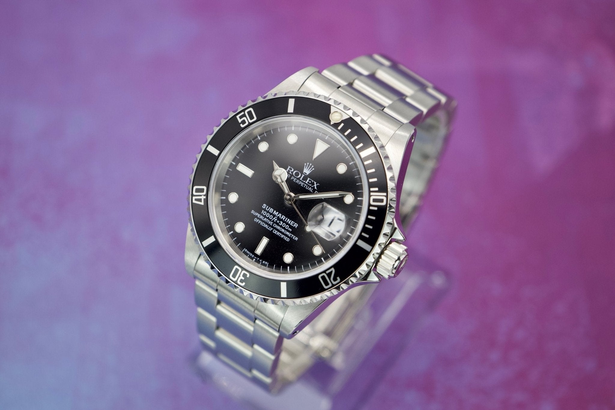 1996 Rolex Submariner Ref. 16610 | Papers and Tag - Sierra Time Co