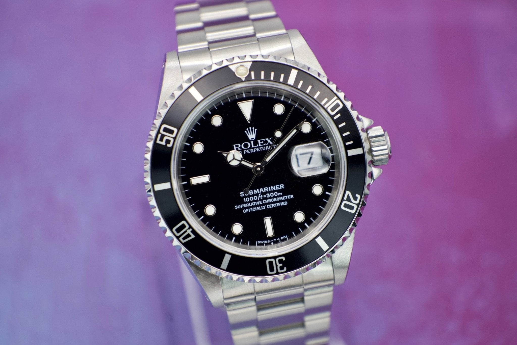 1996 Rolex Submariner Ref. 16610 | Papers and Tag - Sierra Time Co