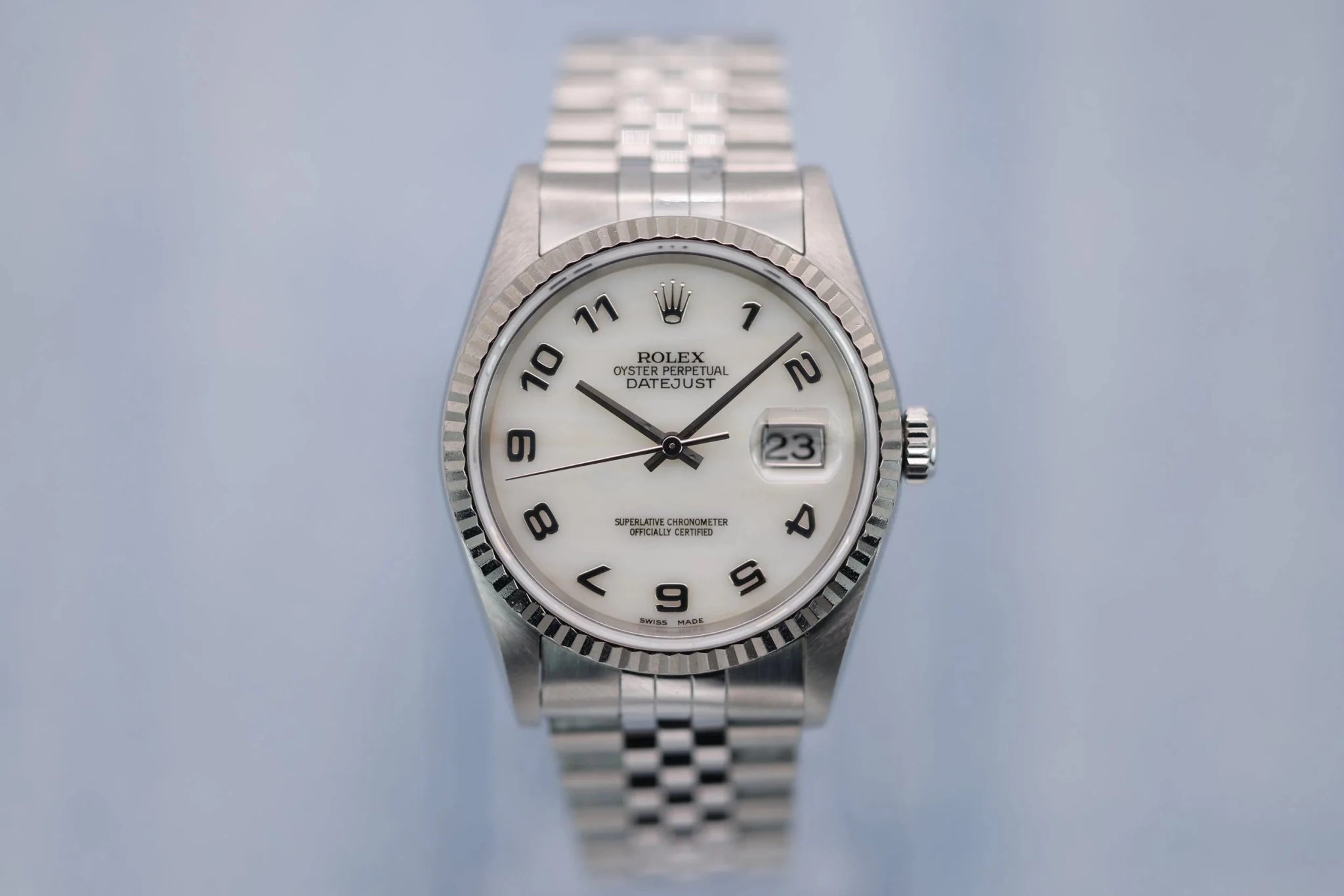 1997 Rolex Datejust Ref. 16234 | Mother of Pearl Dial - Sierra Time Co