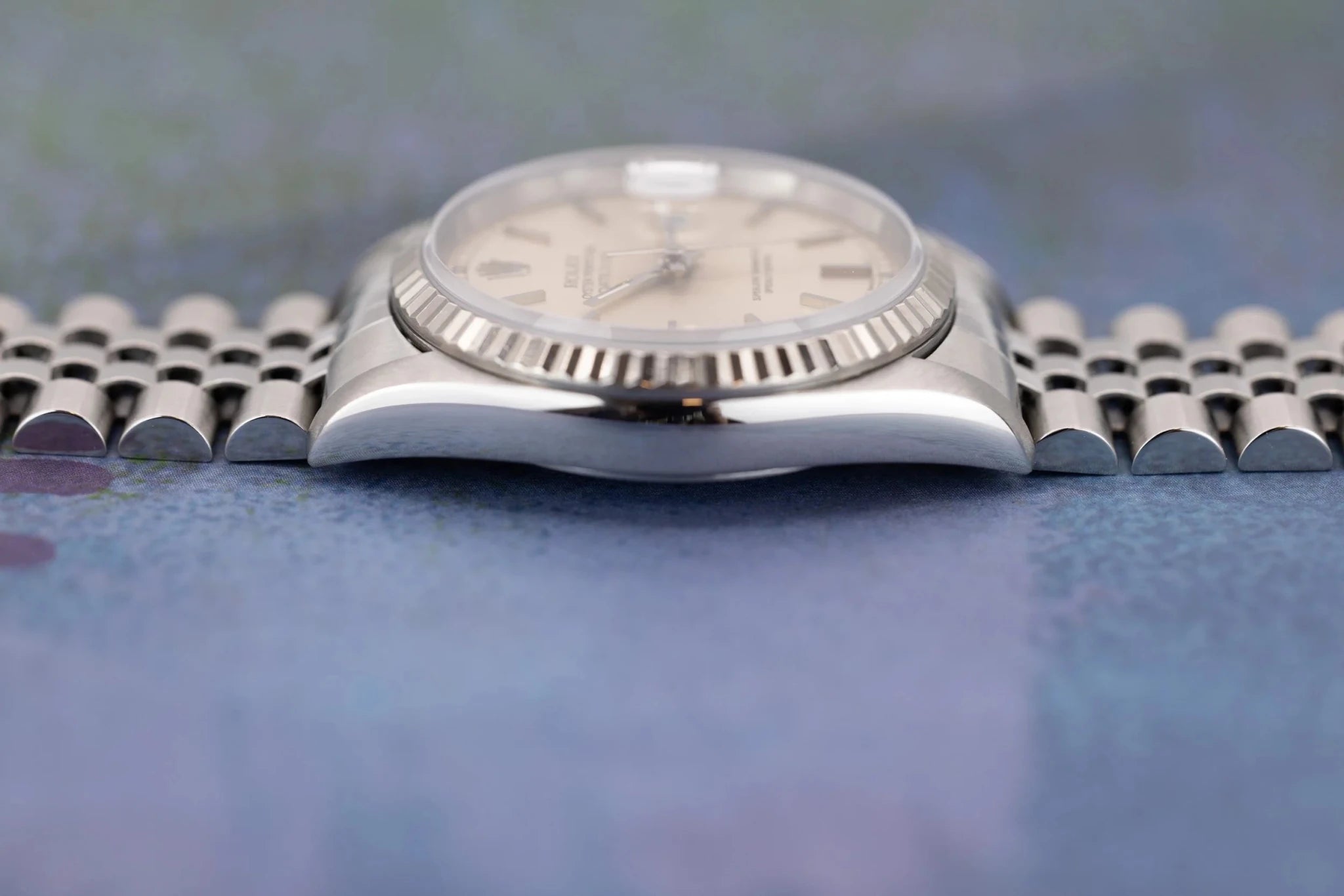 1997 Rolex Datejust Ref. 16234 | Silver Stick Dial - Sierra Time Co
