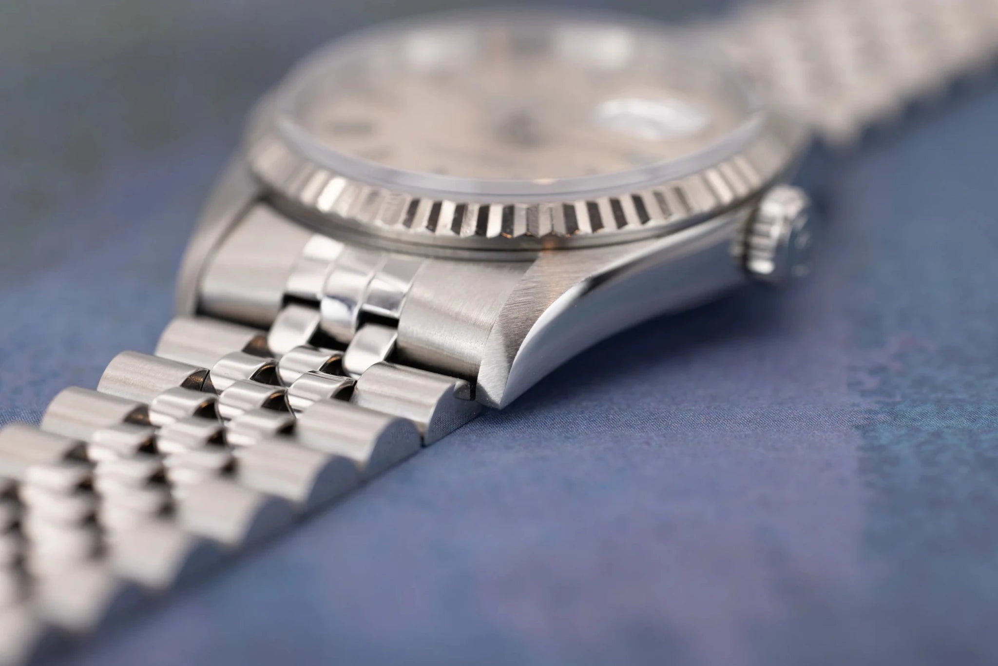 1997 Rolex Datejust Ref. 16234 | Silver Stick Dial - Sierra Time Co