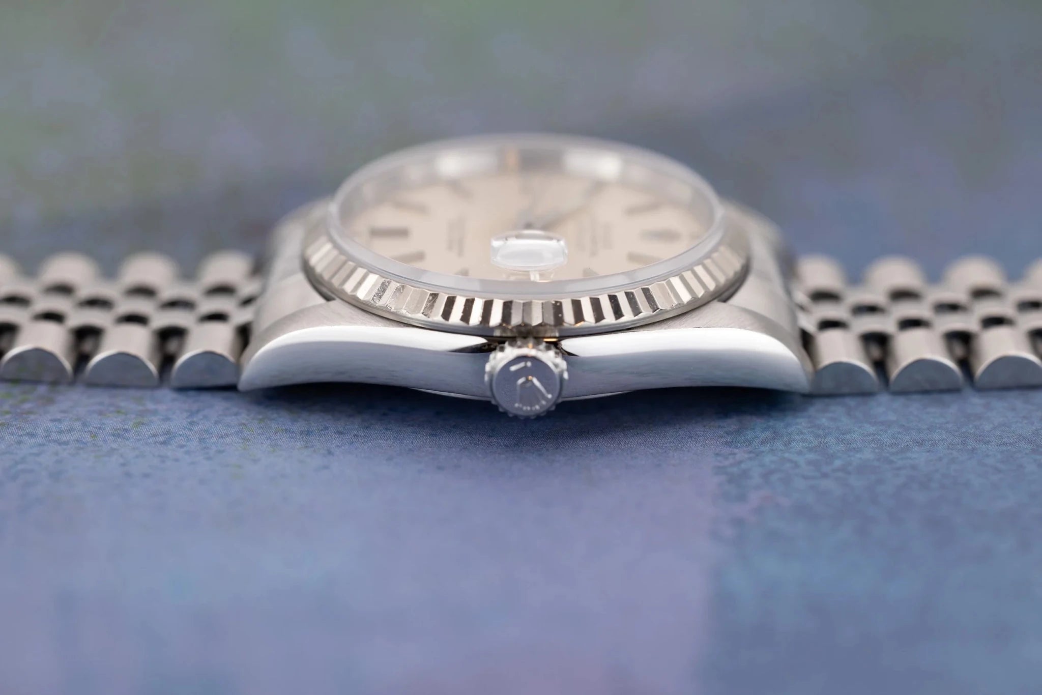 1997 Rolex Datejust Ref. 16234 | Silver Stick Dial - Sierra Time Co