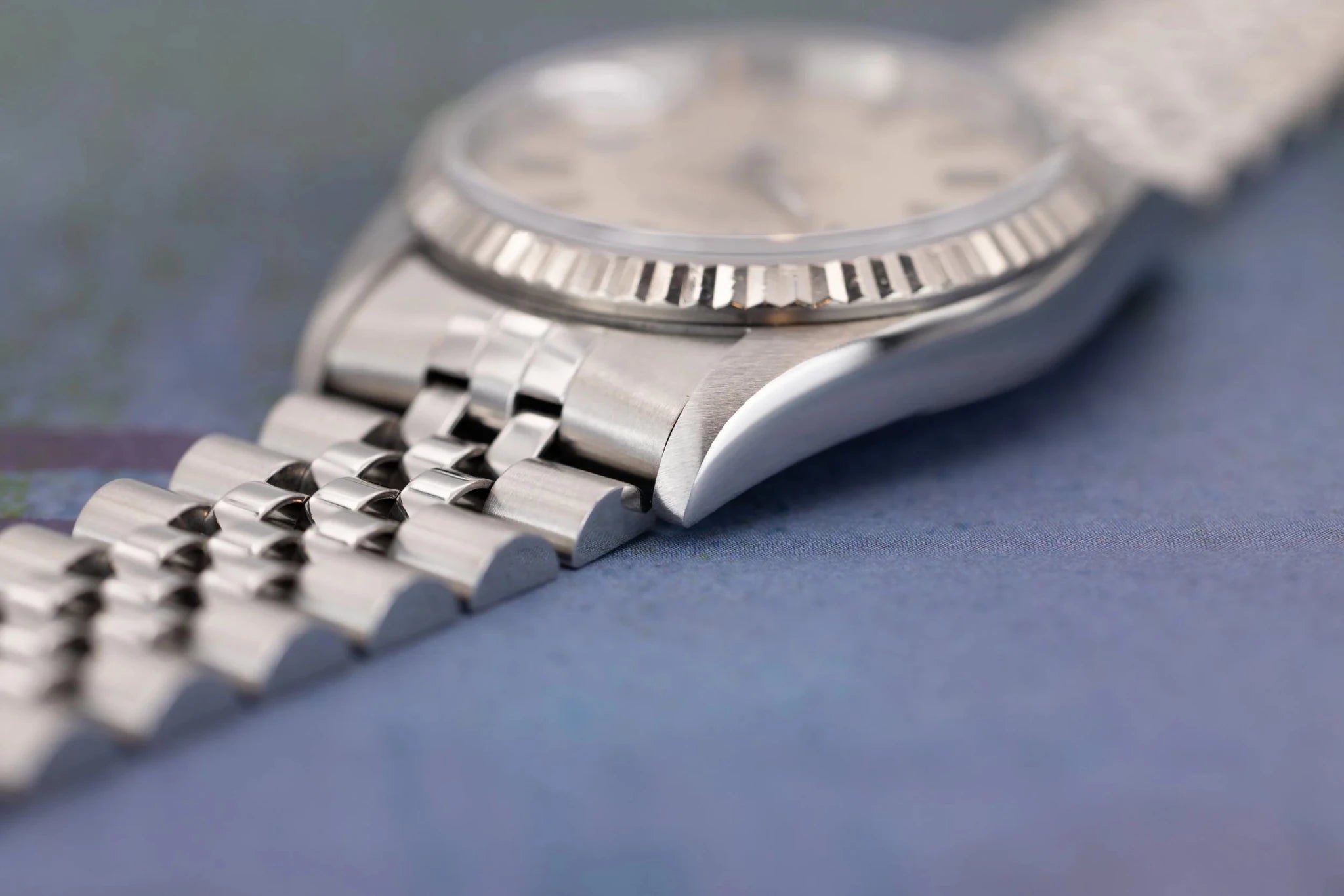 1997 Rolex Datejust Ref. 16234 | Silver Stick Dial - Sierra Time Co