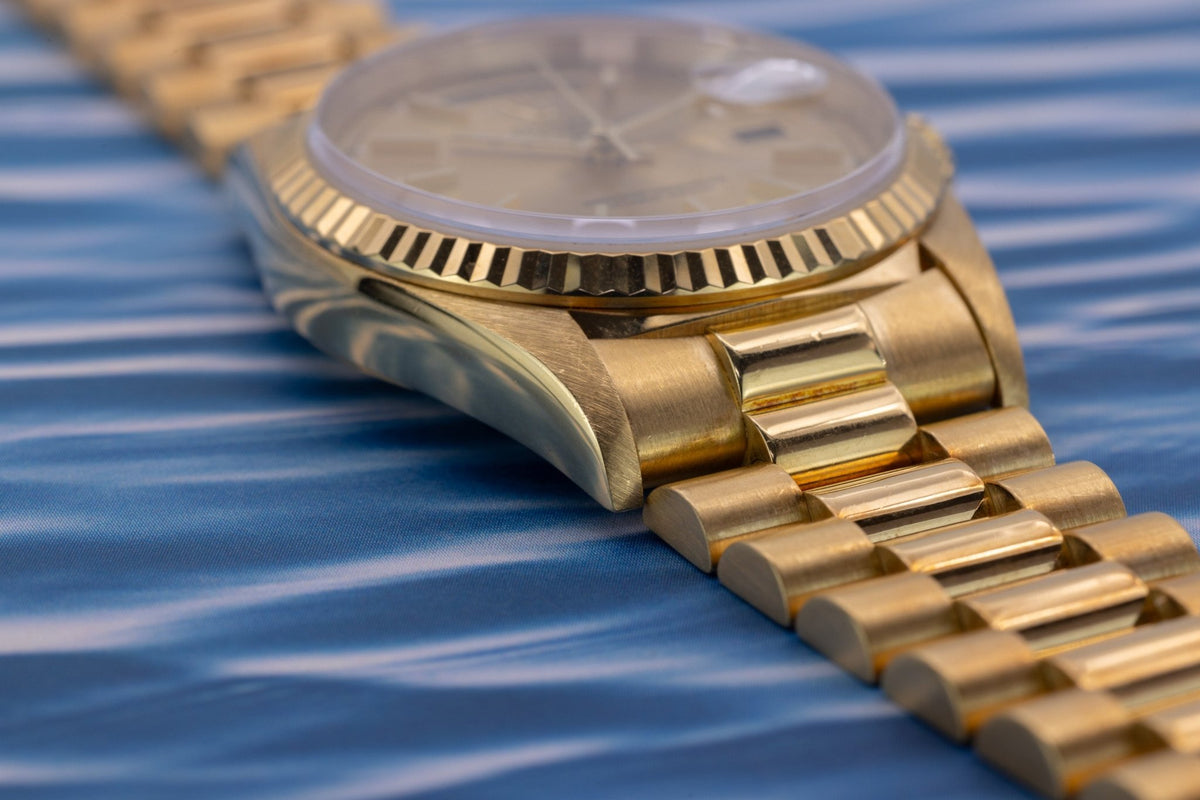 1997 Rolex Day-Date Ref. 18238 | Champagne Dial | Box and Papers - Sierra Time Co