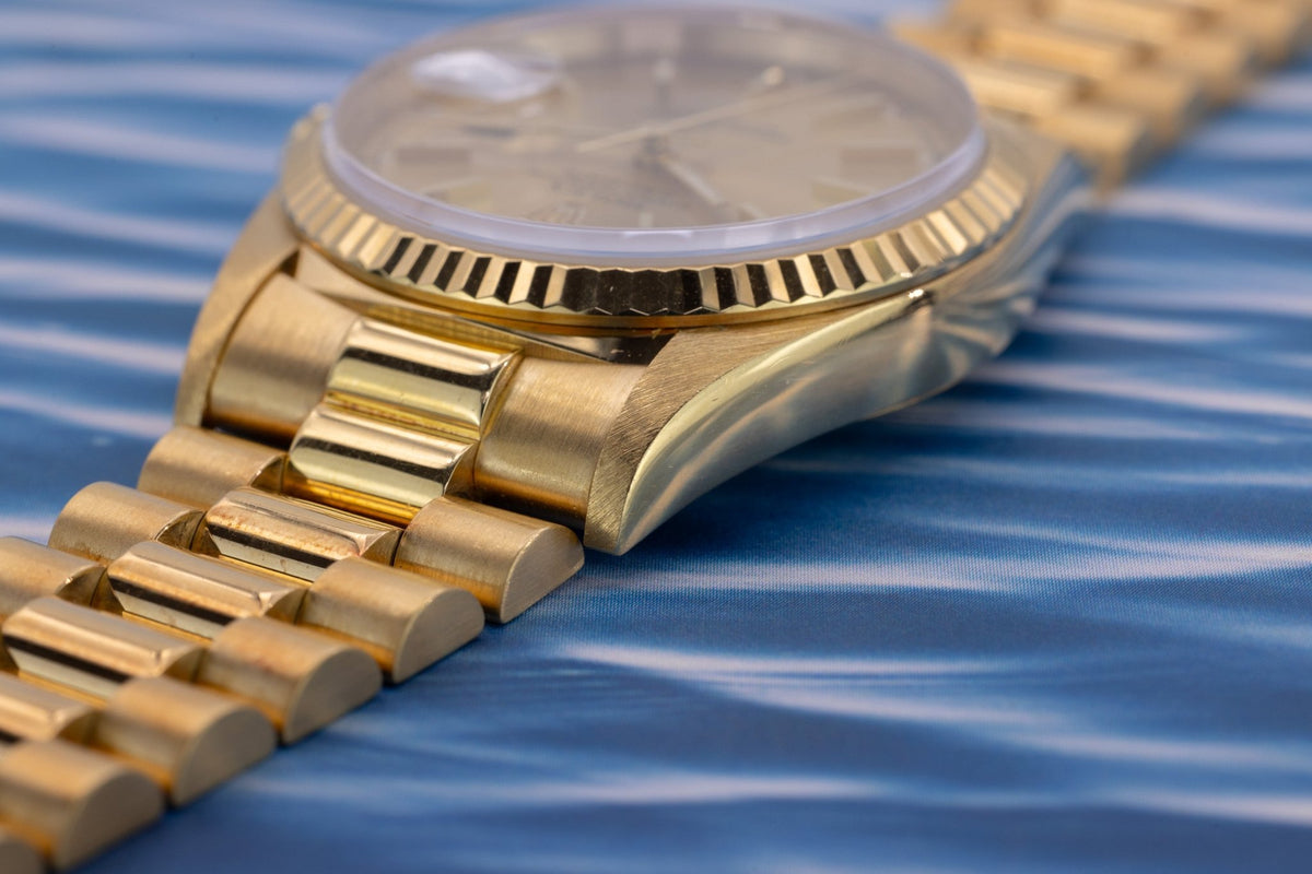 1997 Rolex Day-Date Ref. 18238 | Champagne Dial | Box and Papers - Sierra Time Co