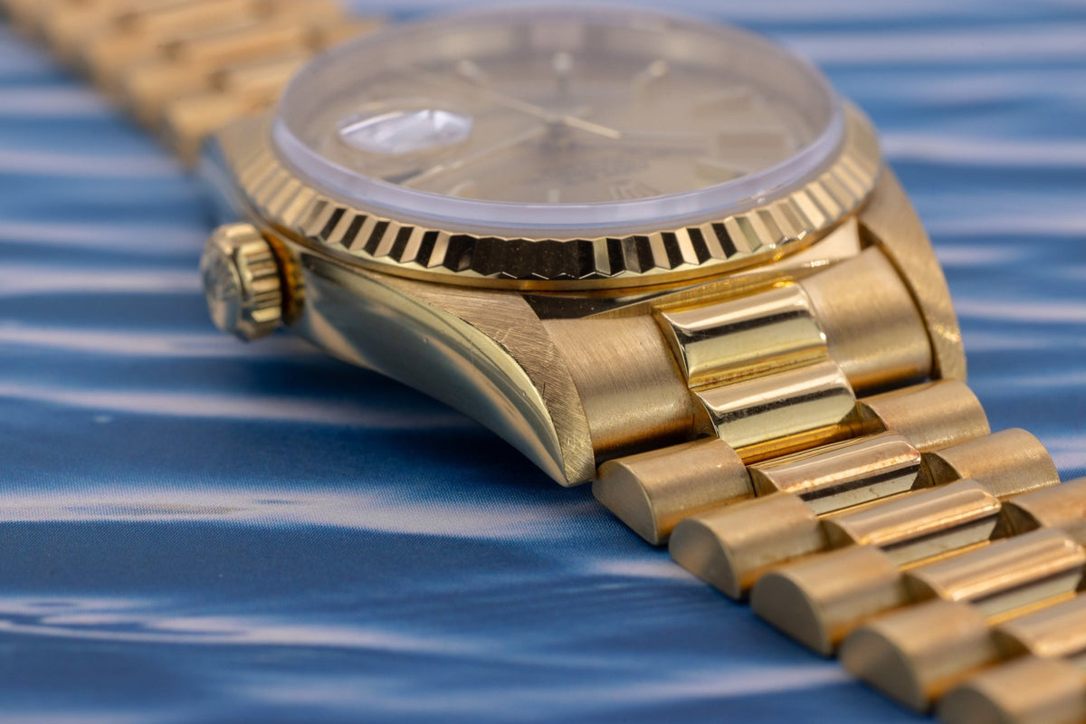 1997 Rolex Day-Date Ref. 18238 | Champagne Dial | Box and Papers - Sierra Time Co