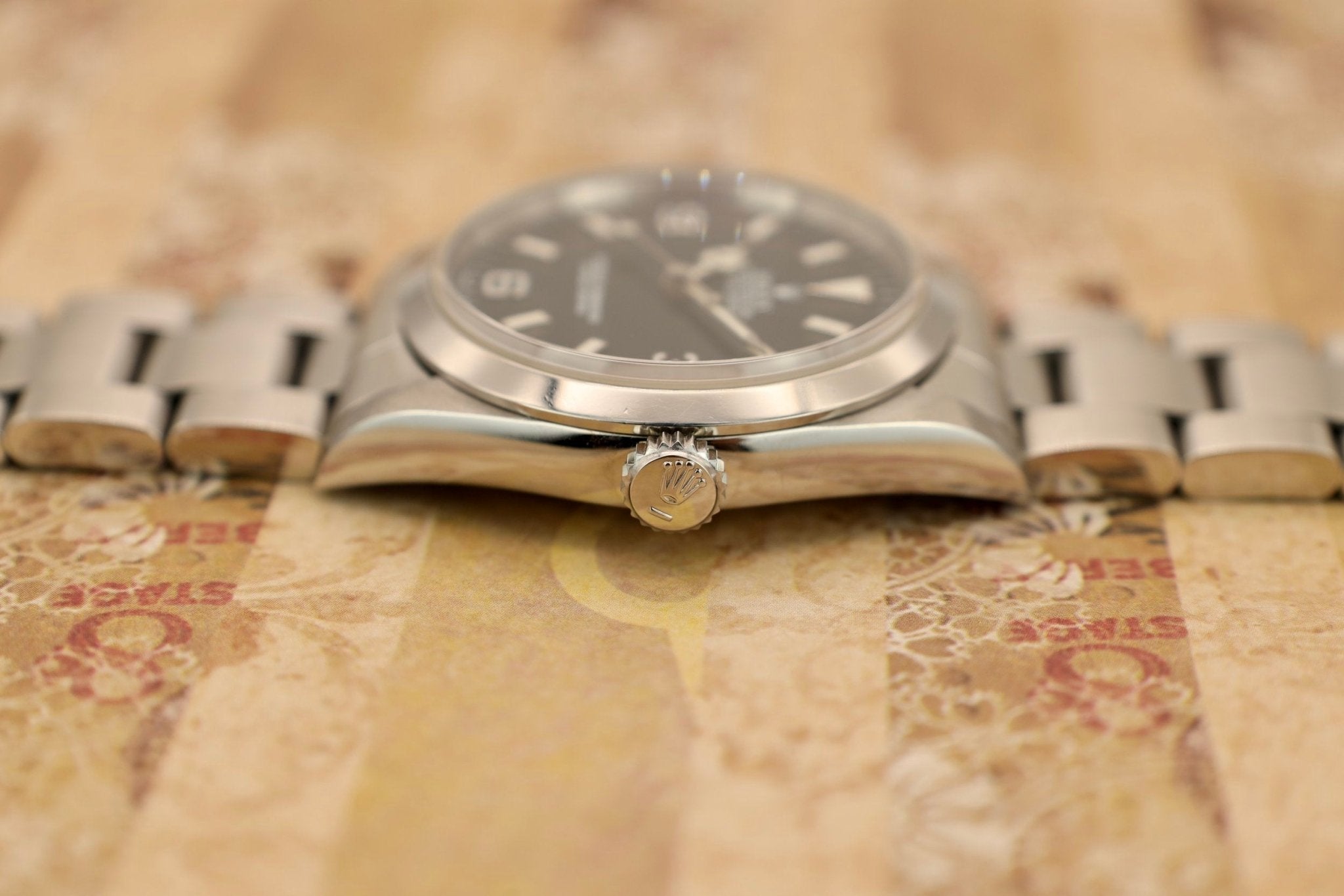 1997 Rolex Explorer I Ref. 14270 | Creamy Tritium | Box and Papers - Sierra Time Co