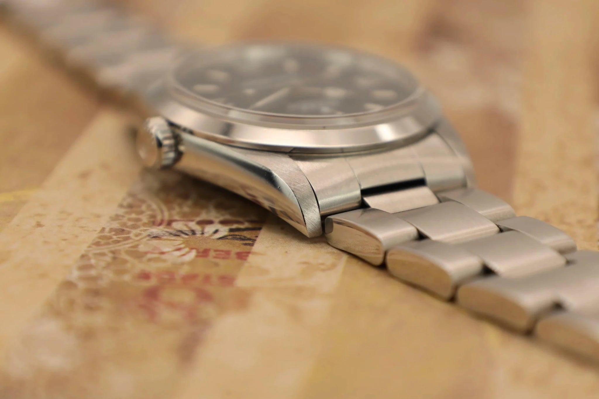 1997 Rolex Explorer I Ref. 14270 | Creamy Tritium | Box and Papers - Sierra Time Co