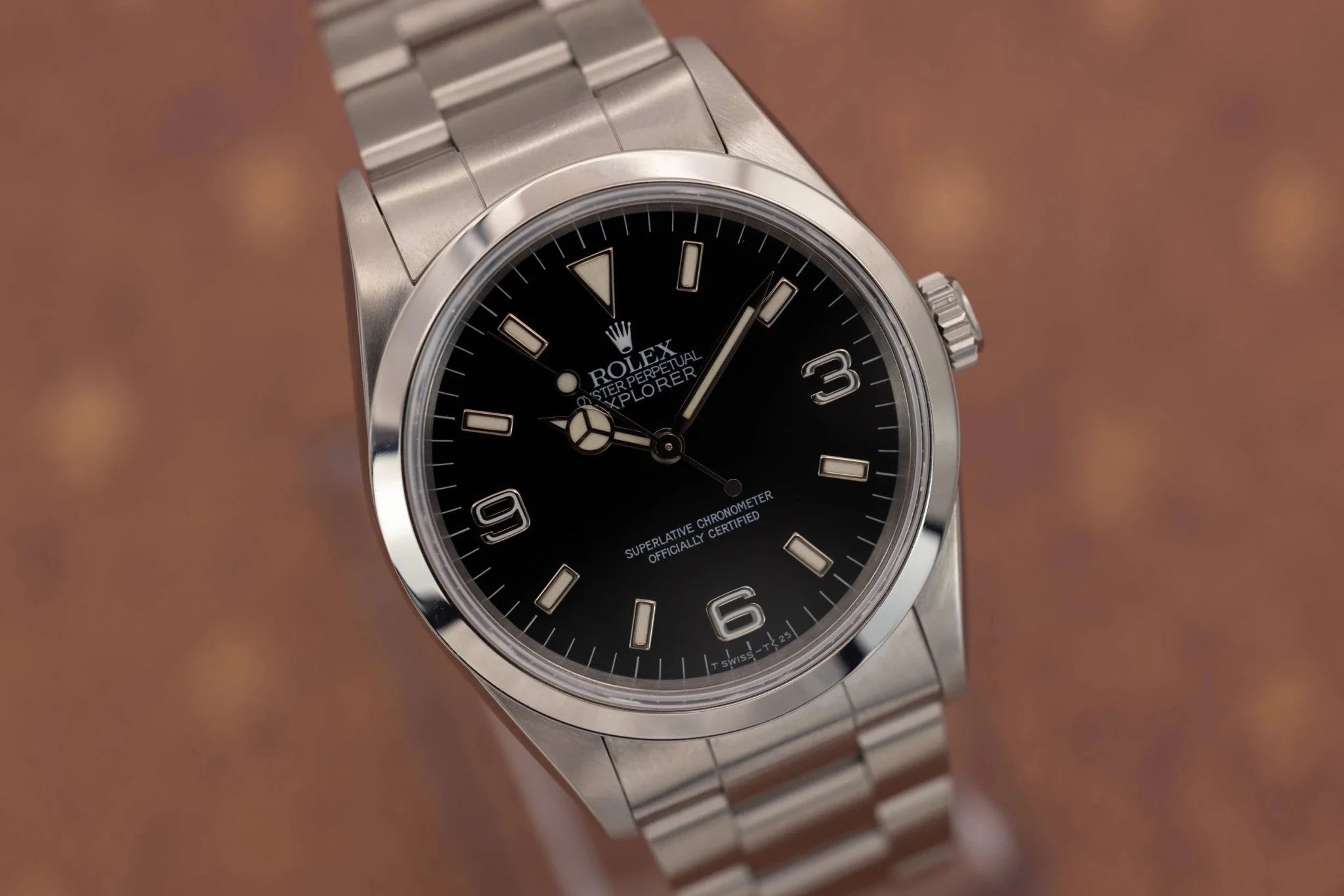 1997 Rolex Explorer I Ref. 14270 | Vibrant Tritium - Sierra Time Co