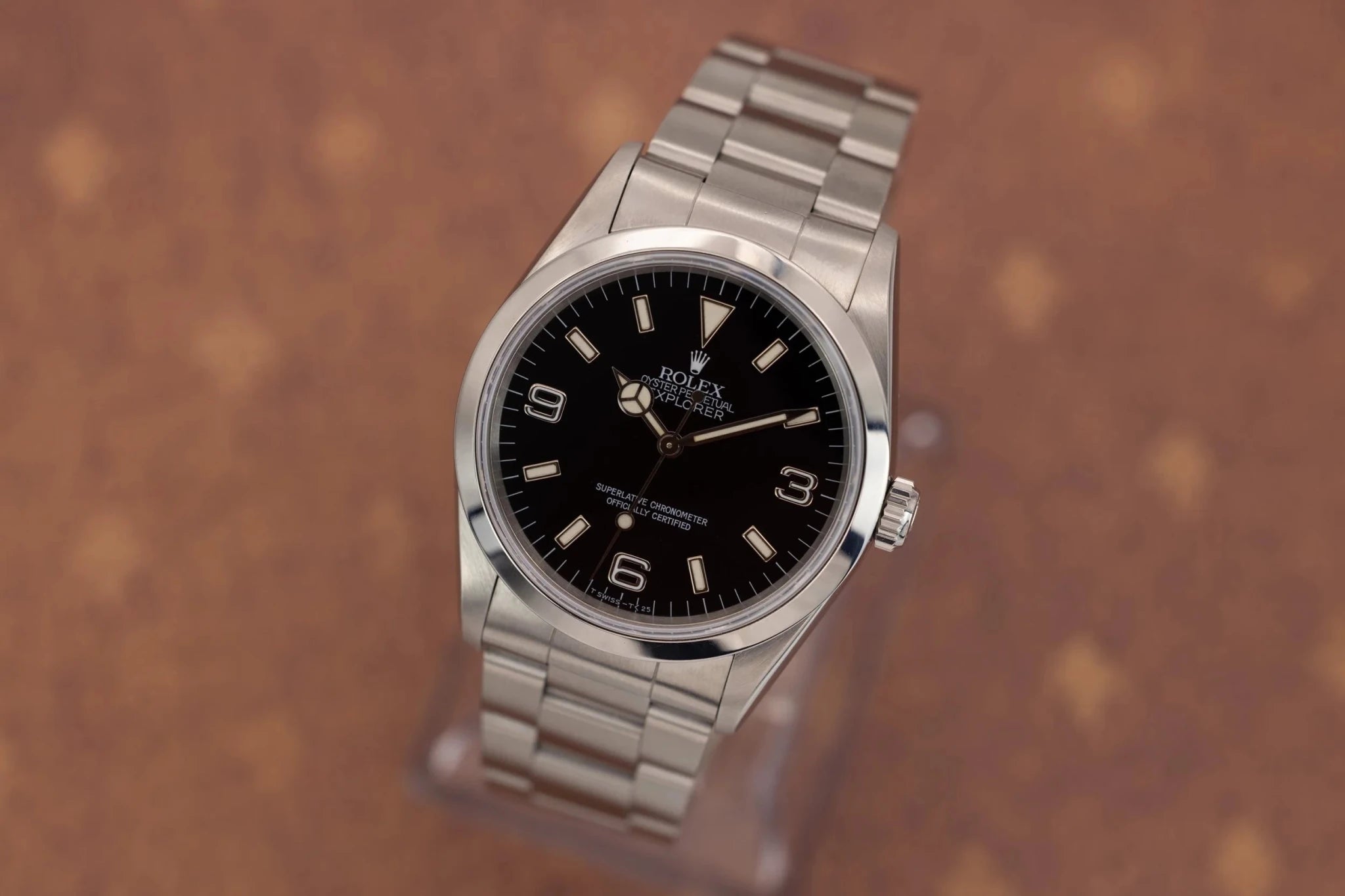 1997 Rolex Explorer I Ref. 14270 | Vibrant Tritium - Sierra Time Co