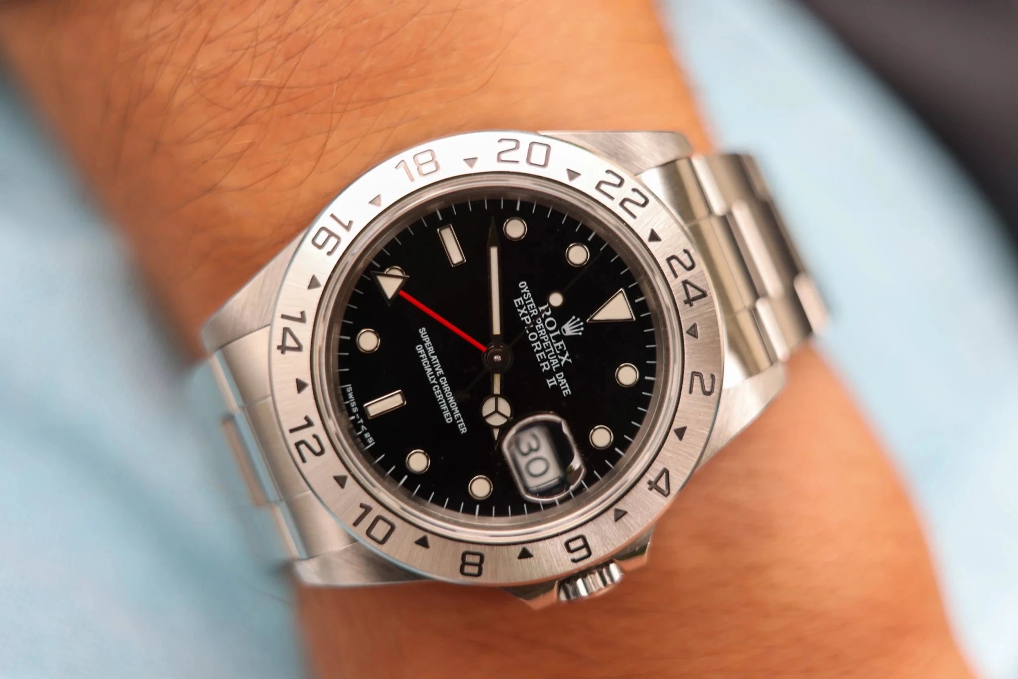 1997 Rolex Explorer II Ref. 16570 - Sierra Time Co