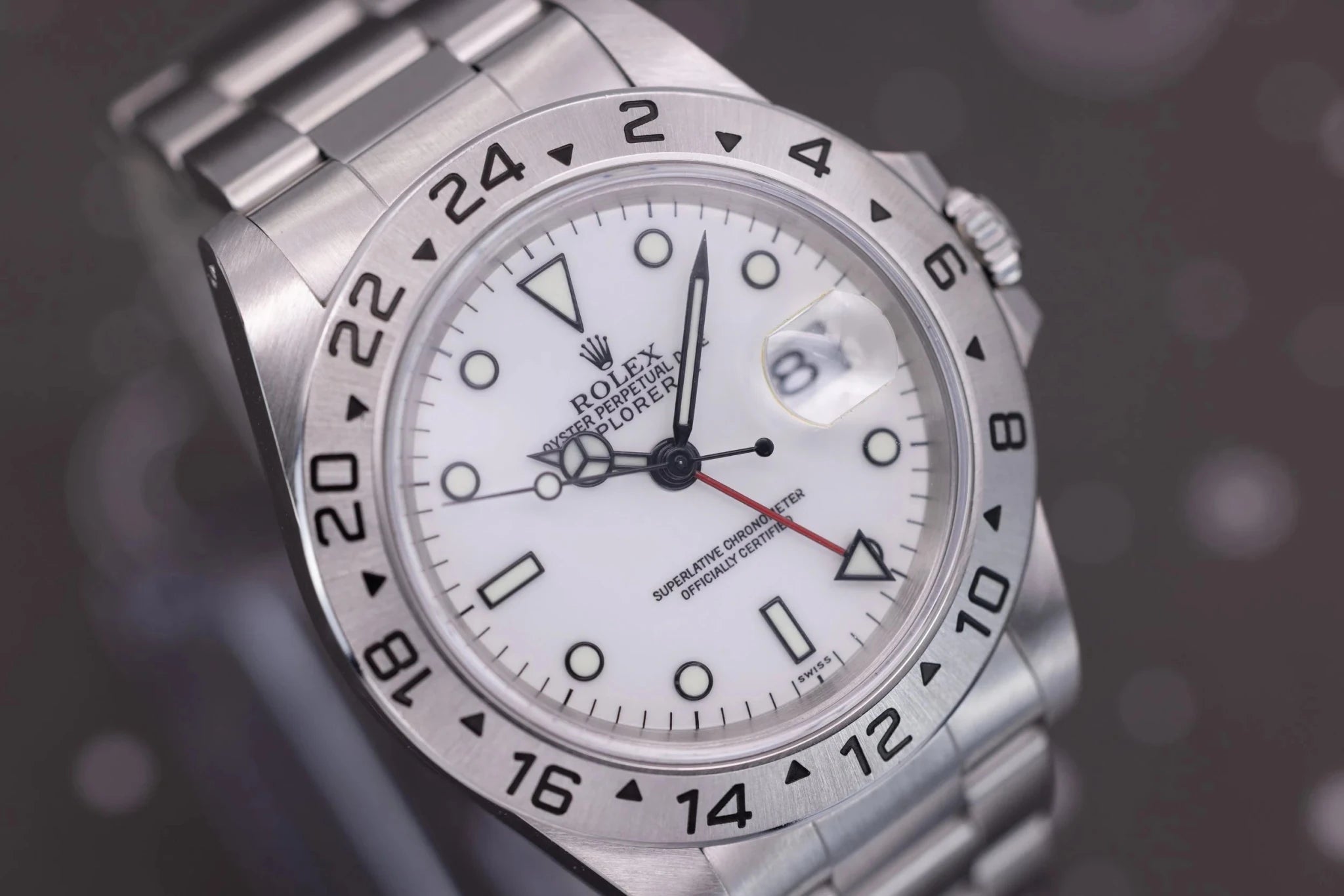 1997 Rolex Explorer II Ref, 16570 Polar | Swiss Only | Box and Papers - Sierra Time Co