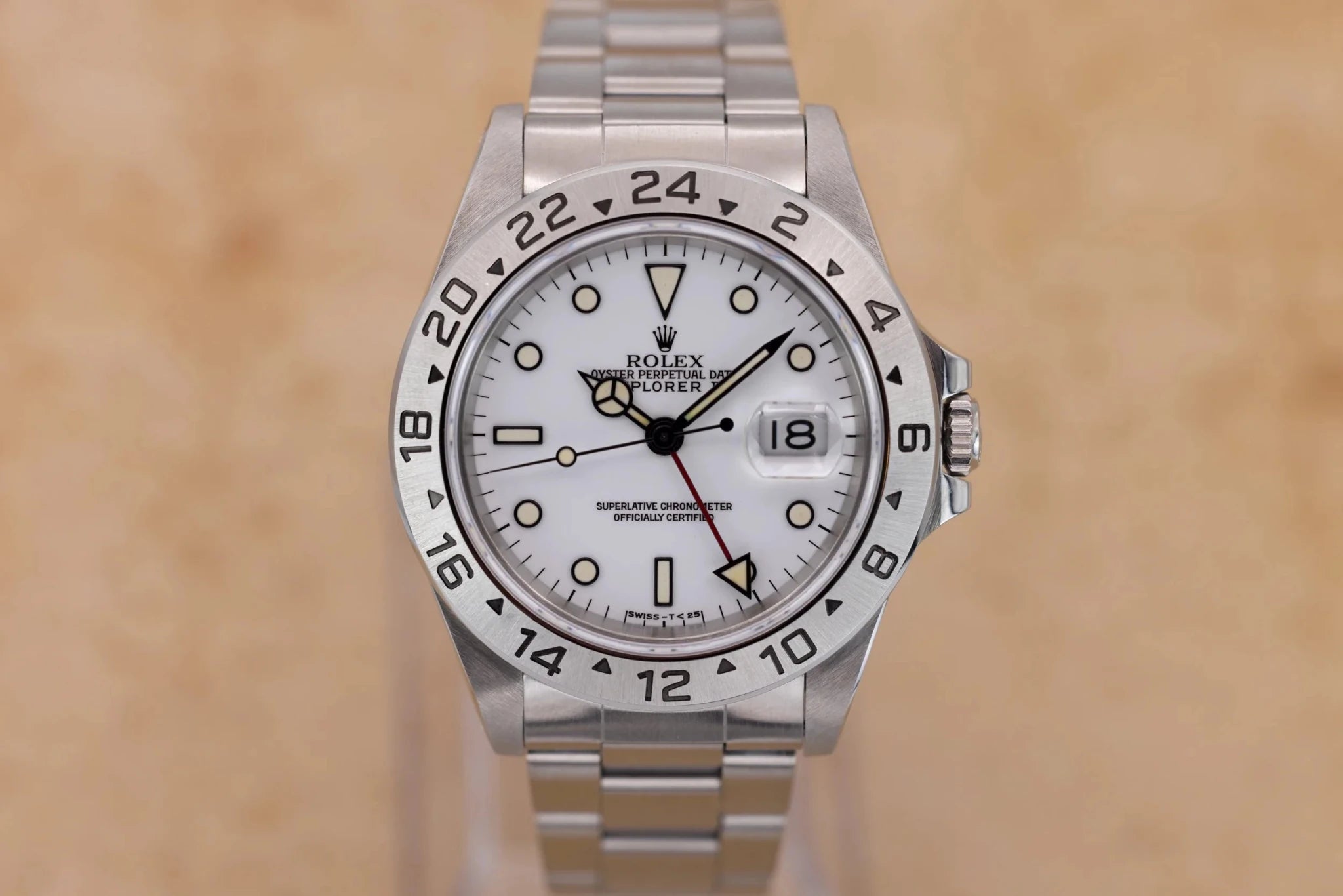 1997 Rolex Explorer II Ref. 16570 Polar | Vibrant Tritium | Box and Papers - Sierra Time Co