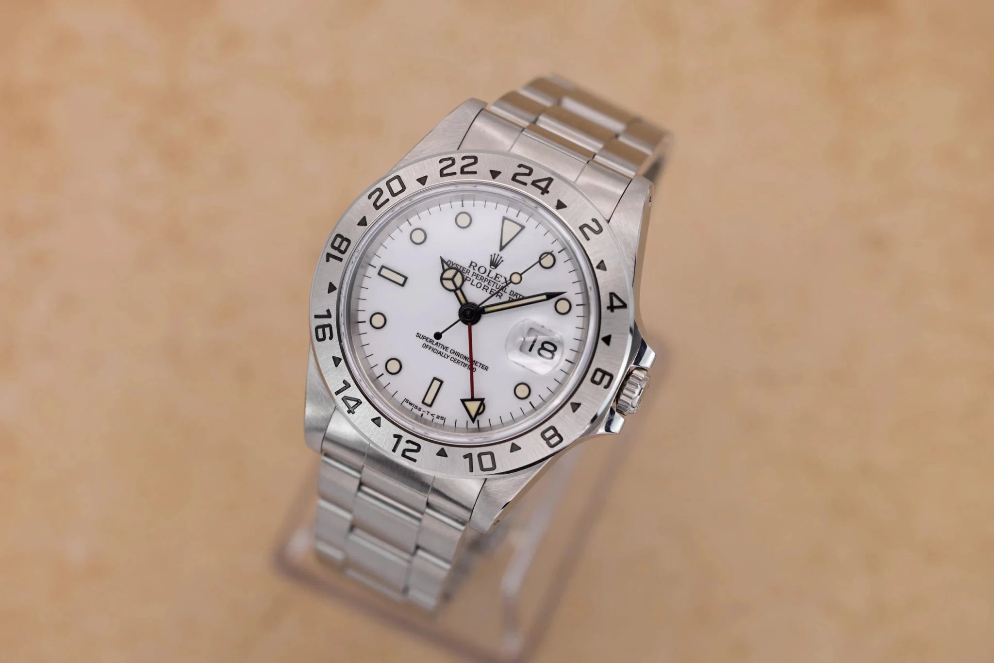 1997 Rolex Explorer II Ref. 16570 Polar | Vibrant Tritium | Box and Papers - Sierra Time Co