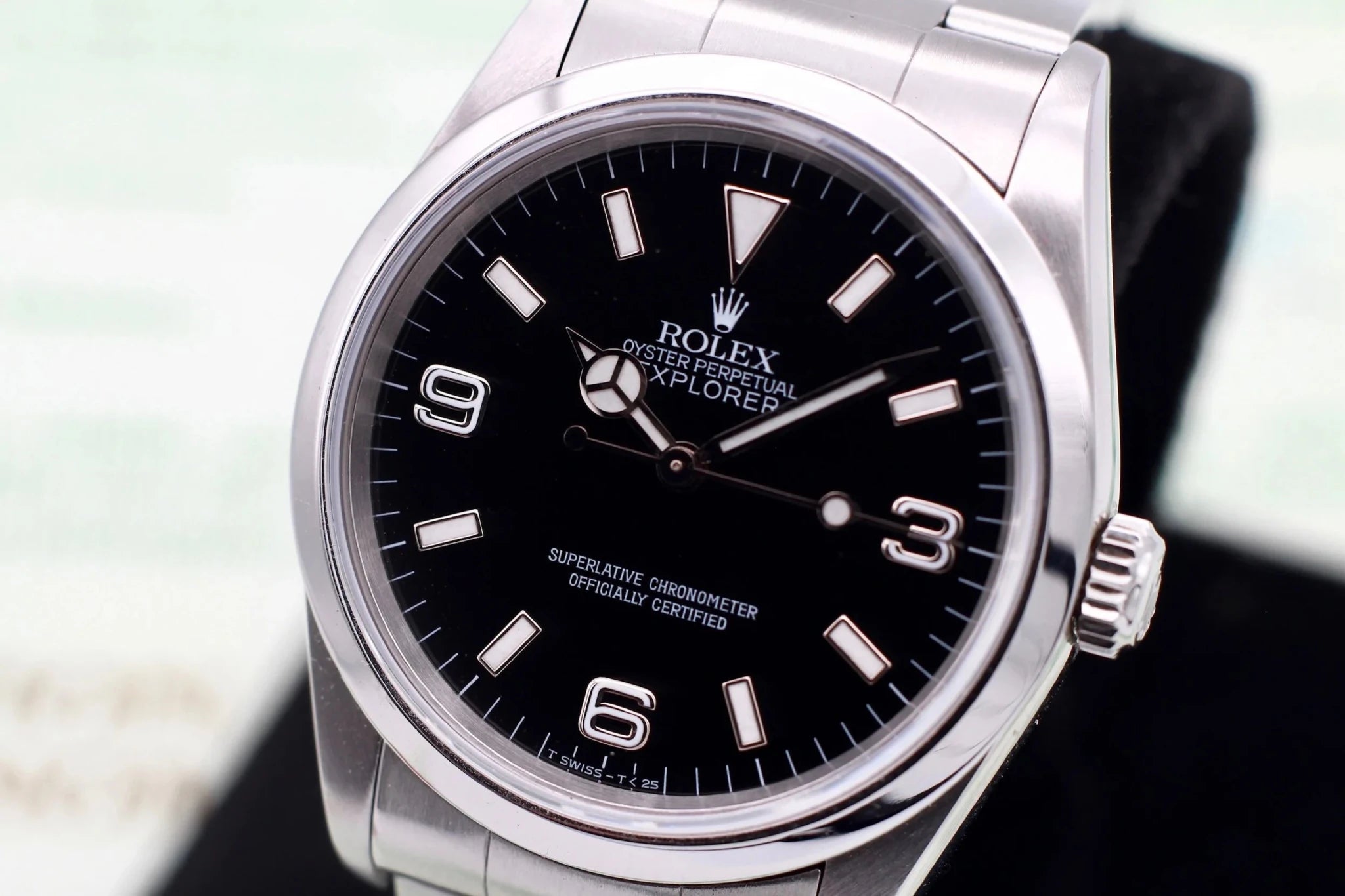 1997 Rolex Explorer l Ref. 14270 Box &amp; Papers - Sierra Time Co