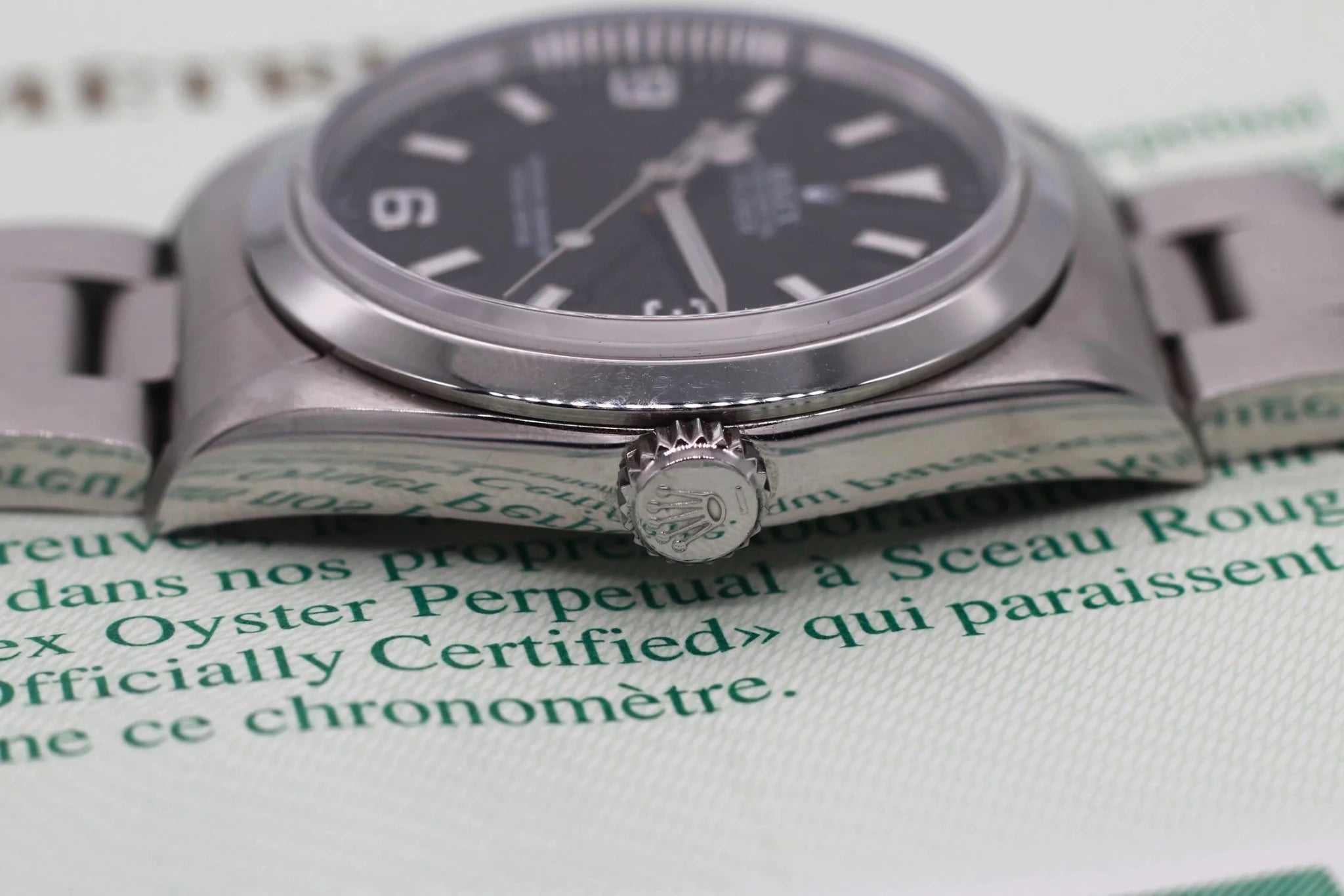 1997 Rolex Explorer l Ref. 14270 Box &amp; Papers - Sierra Time Co