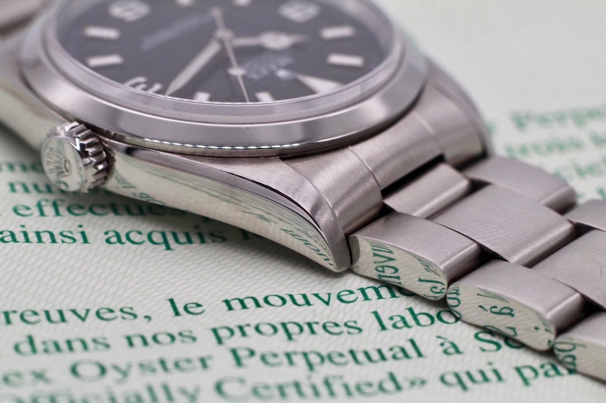1997 Rolex Explorer l Ref. 14270 Box &amp; Papers - Sierra Time Co