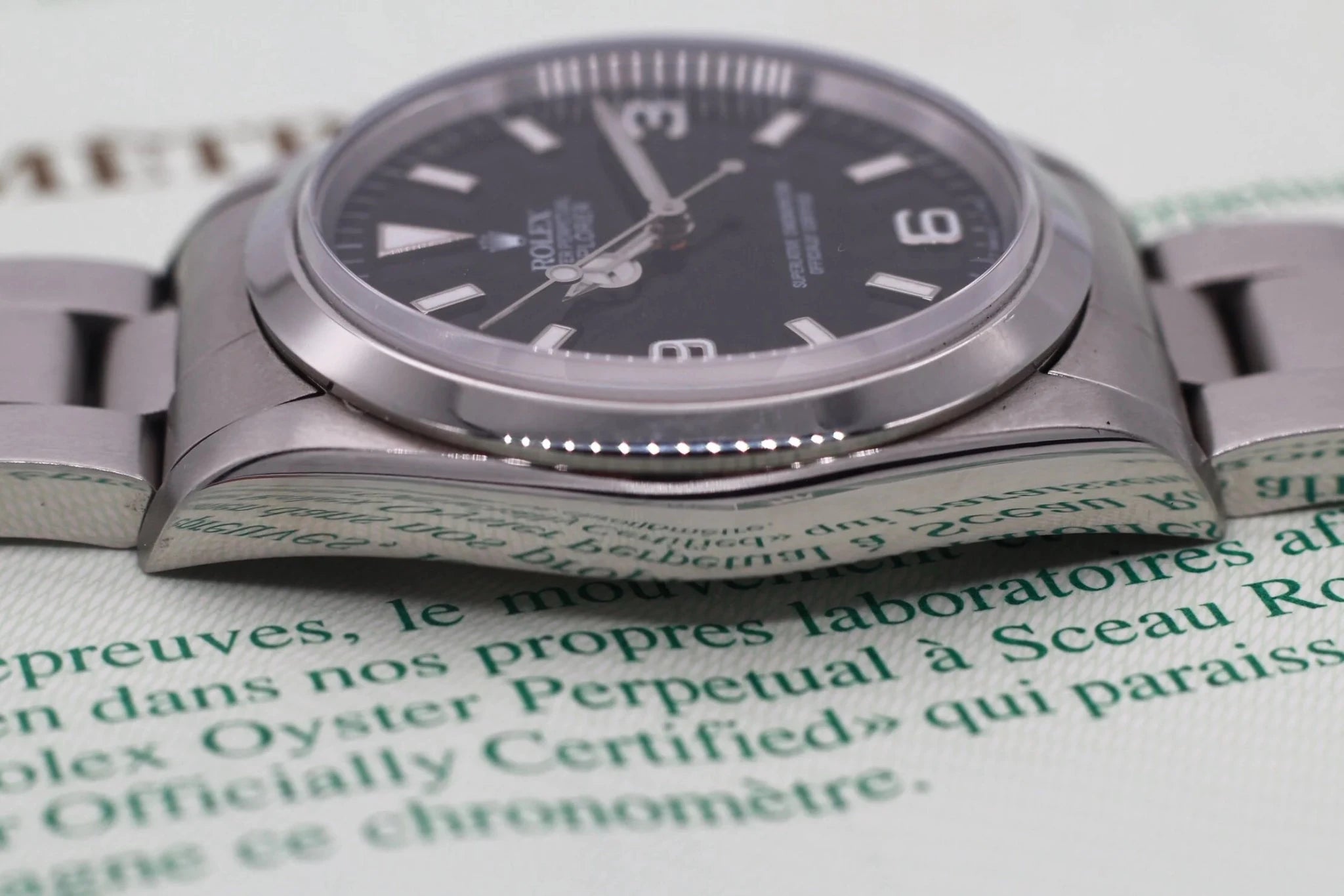 1997 Rolex Explorer l Ref. 14270 Box &amp; Papers - Sierra Time Co