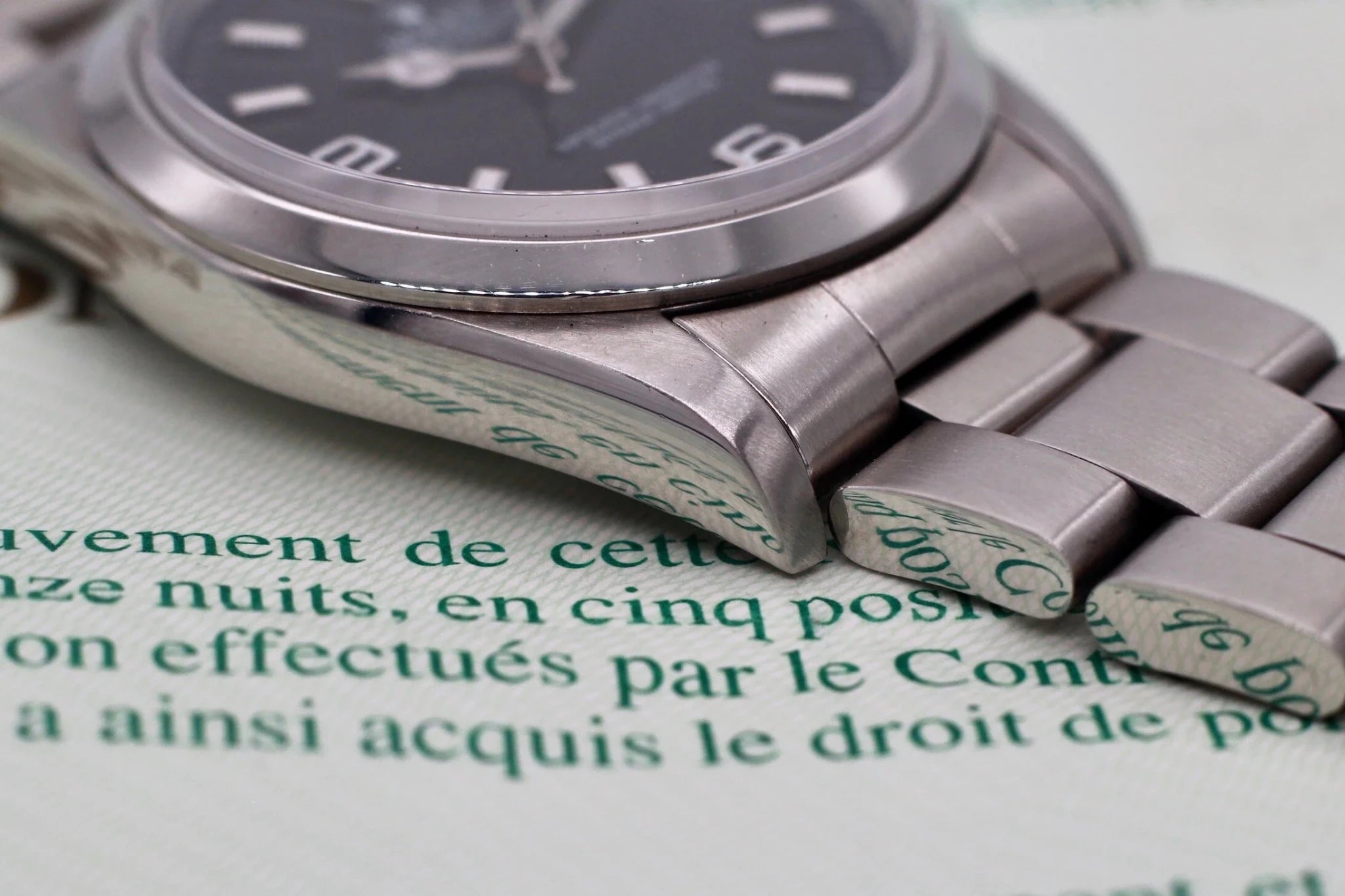 1997 Rolex Explorer l Ref. 14270 Box &amp; Papers - Sierra Time Co