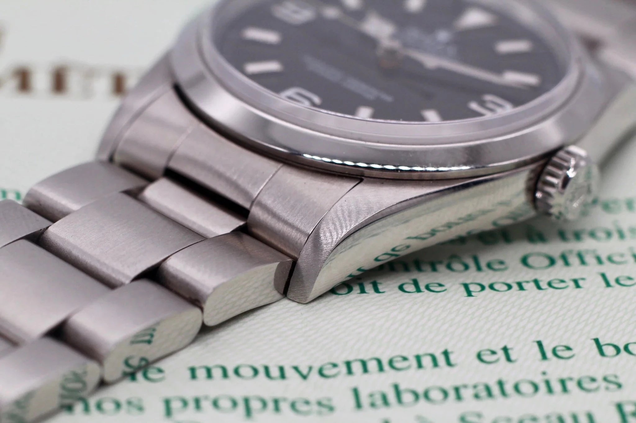 1997 Rolex Explorer l Ref. 14270 Box &amp; Papers - Sierra Time Co