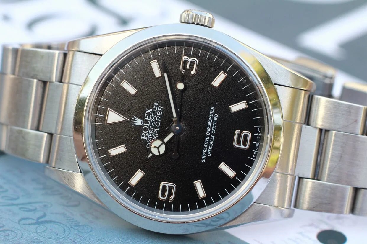 1997 Rolex Explorer l Ref. 14270 | Box and Papers - Sierra Time Co