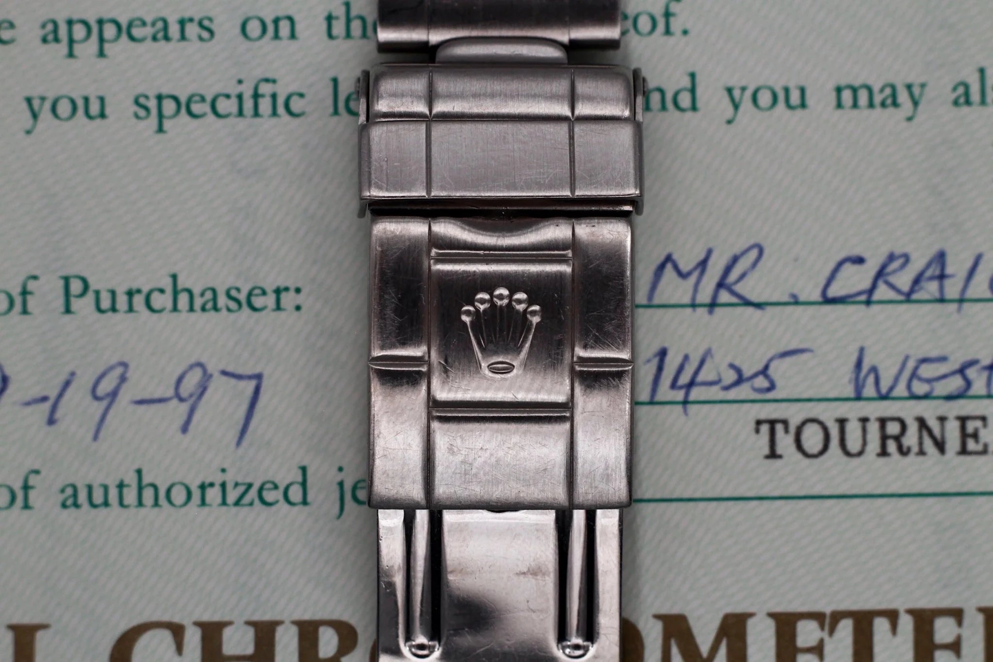1997 Rolex Explorer l Ref. 14270 | Box and Papers - Sierra Time Co