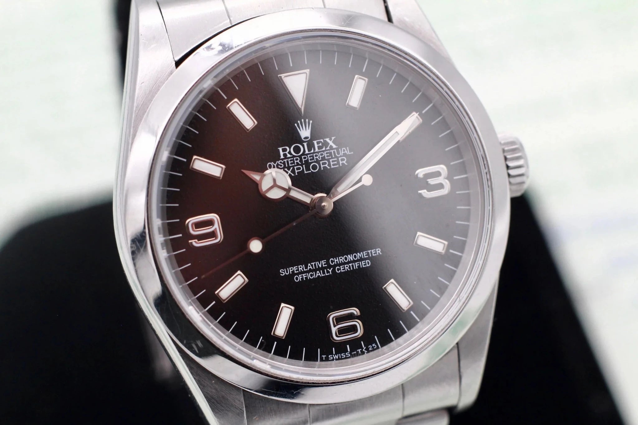 1997 Rolex Explorer l Ref. 14270 | Box and Papers - Sierra Time Co