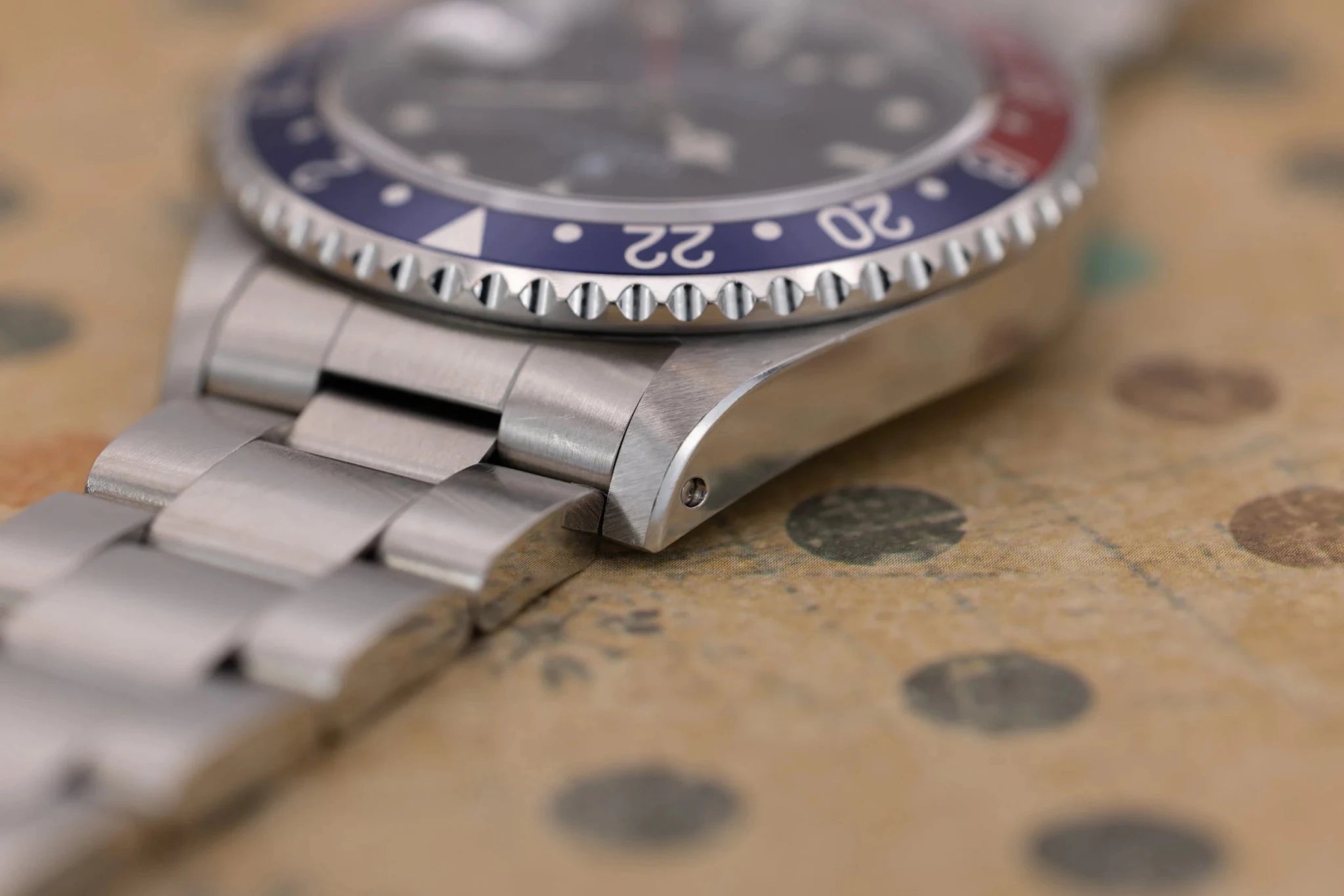 1997 Rolex GMT Master II Ref. 16700 | Creamy Tritium Dial | Box and Papers - Sierra Time Co