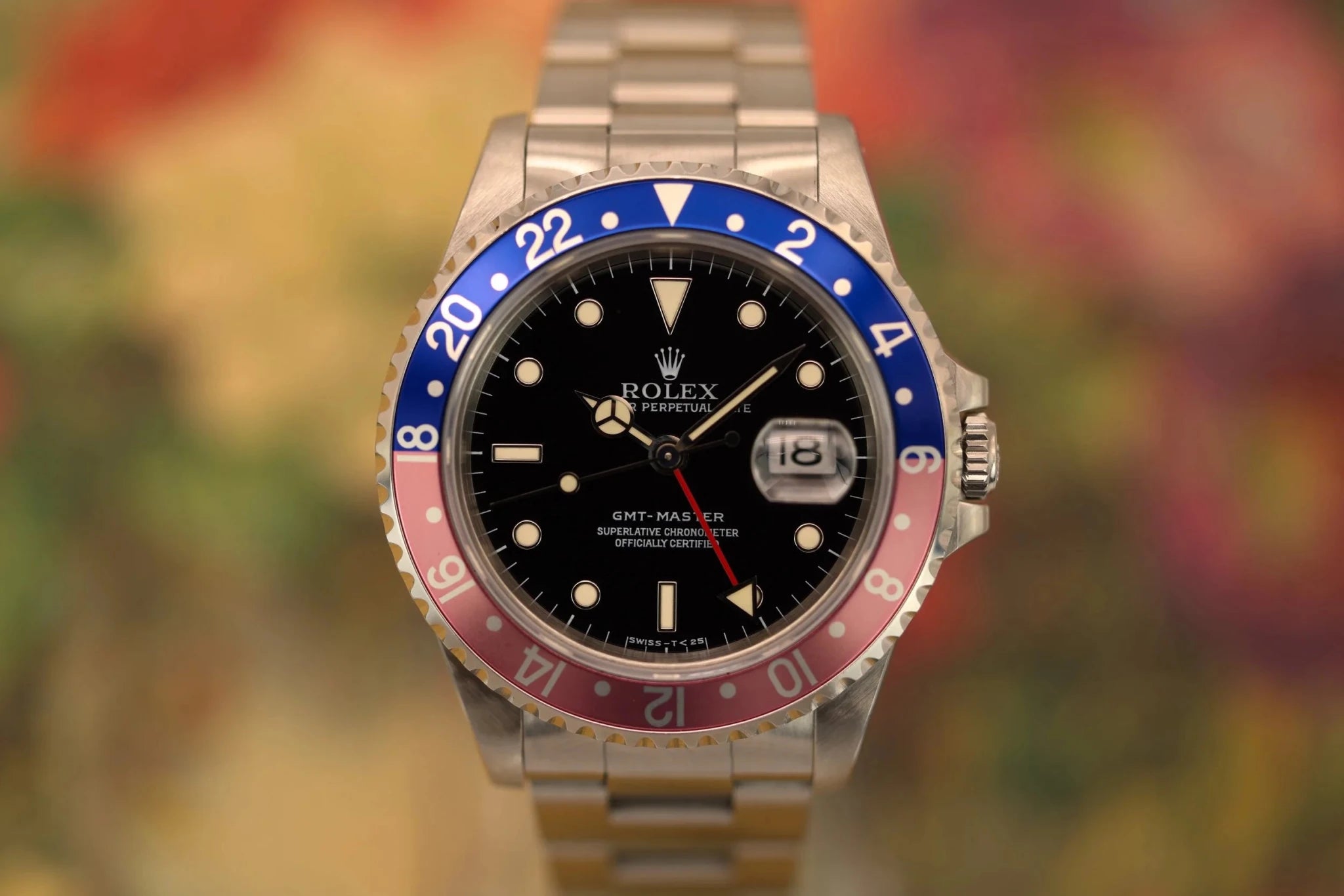 1997 Rolex GMT Master II Ref. 16700 Pepsi | Box and Papers - Sierra Time Co