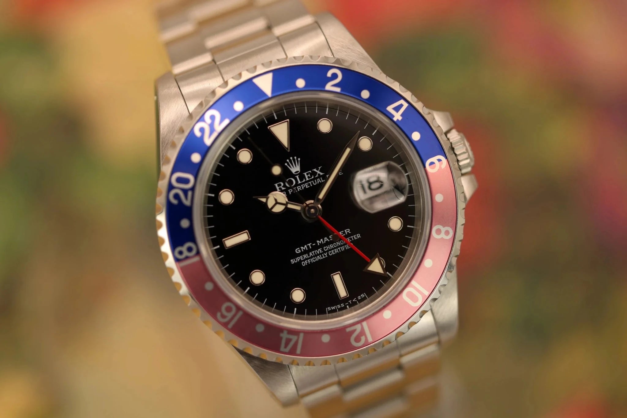1997 Rolex GMT Master II Ref. 16700 Pepsi | Box and Papers - Sierra Time Co