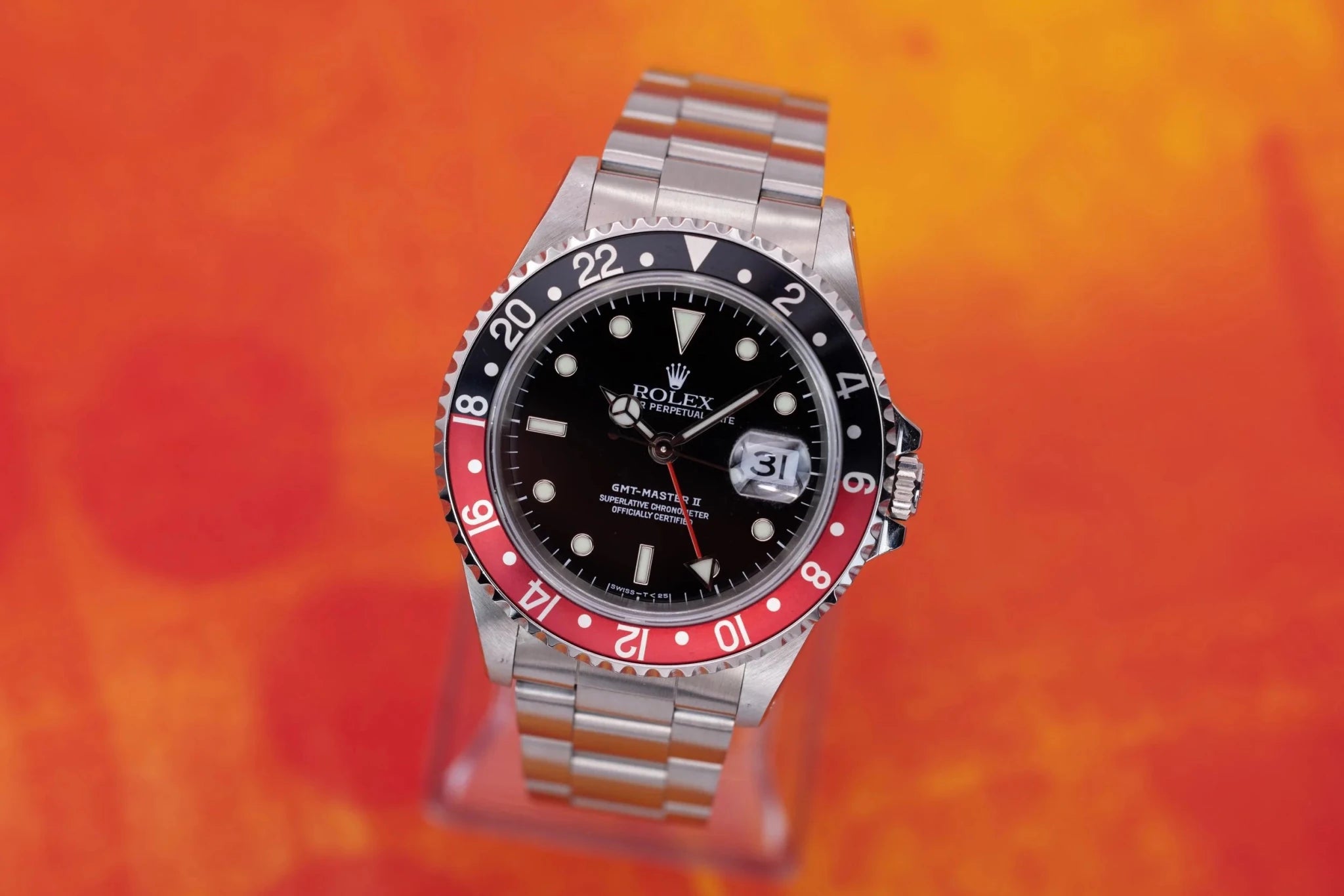 1997 Rolex GMT Master II Ref. 16710 Coke | Tritanova Dial | Box and Papers - Sierra Time Co