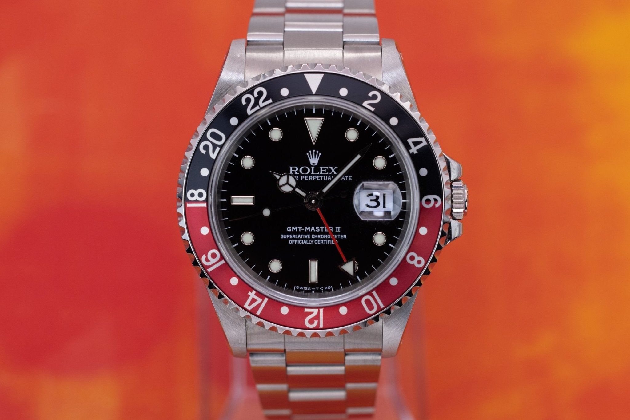 1997 Rolex GMT Master II Ref. 16710 Coke | Tritanova Dial | Box and Papers - Sierra Time Co