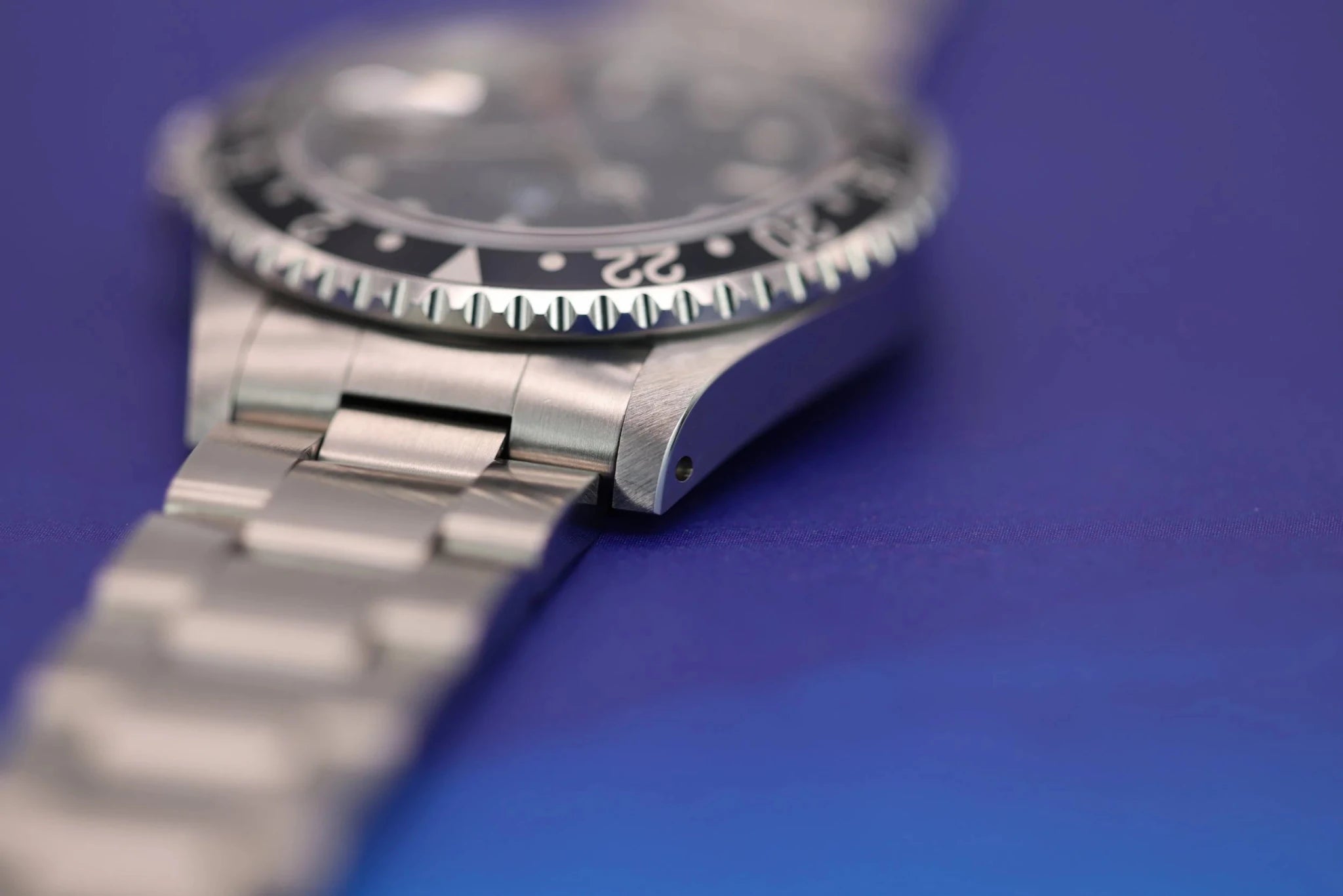 1997 Rolex GMT Master Ref. 16700 | Navy Insert | Box and Papers - Sierra Time Co