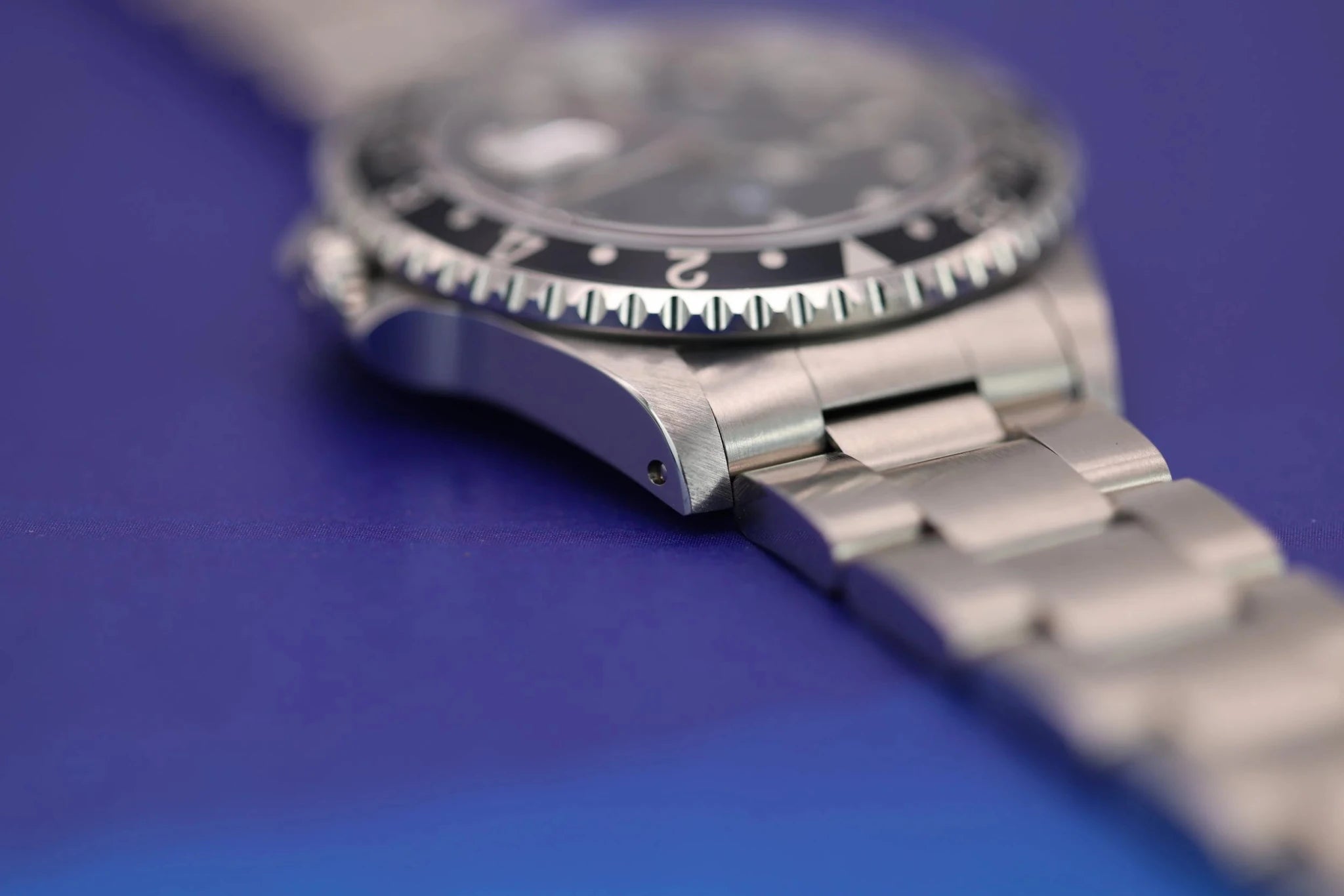 1997 Rolex GMT Master Ref. 16700 | Navy Insert | Box and Papers - Sierra Time Co