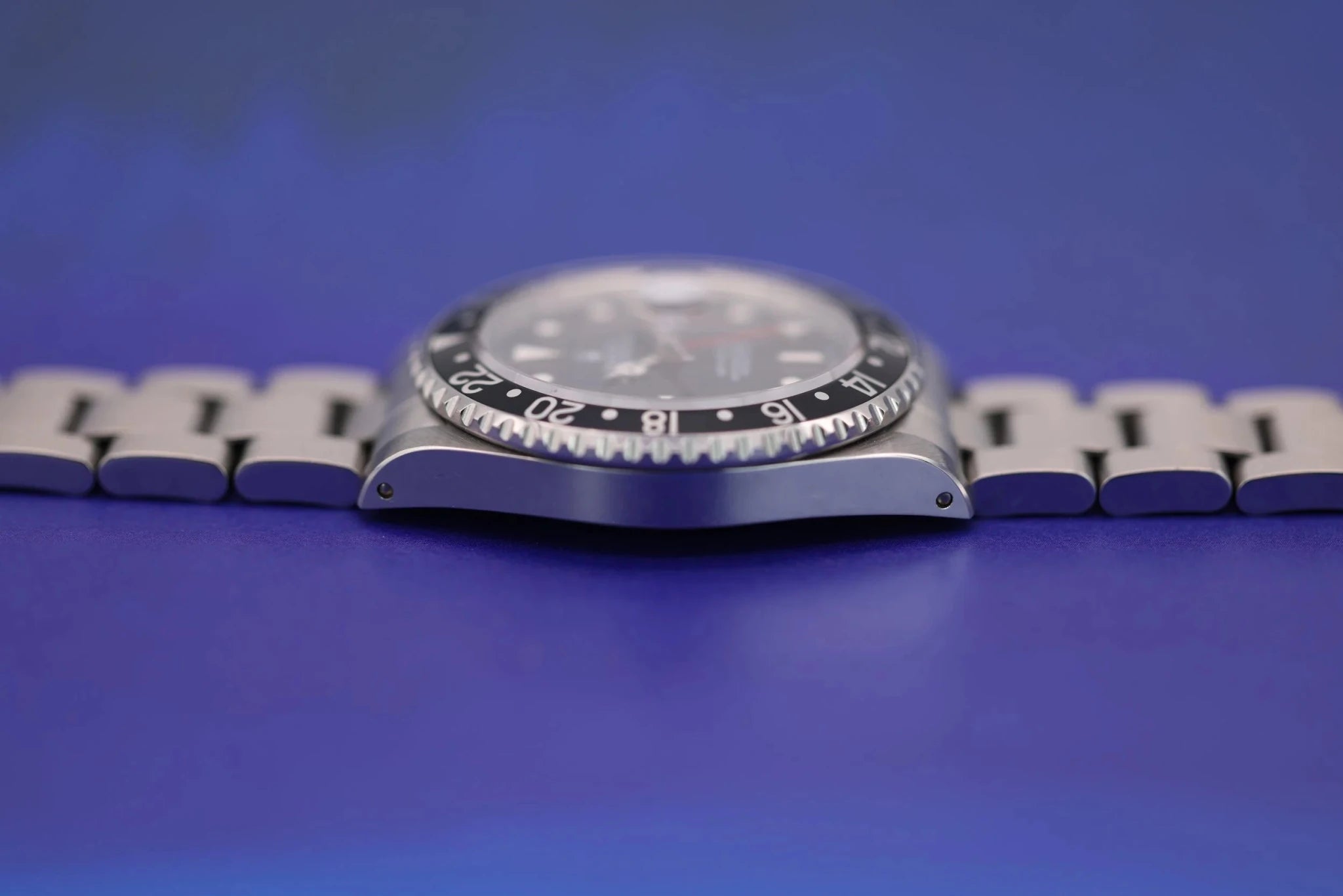 1997 Rolex GMT Master Ref. 16700 | Navy Insert | Box and Papers - Sierra Time Co