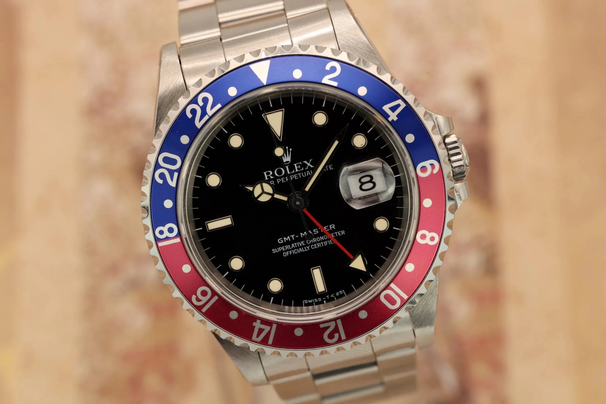 1997 Rolex GMT Master Ref. 16700 Pepsi | Creamy Patina | Box and Papers - Sierra Time Co