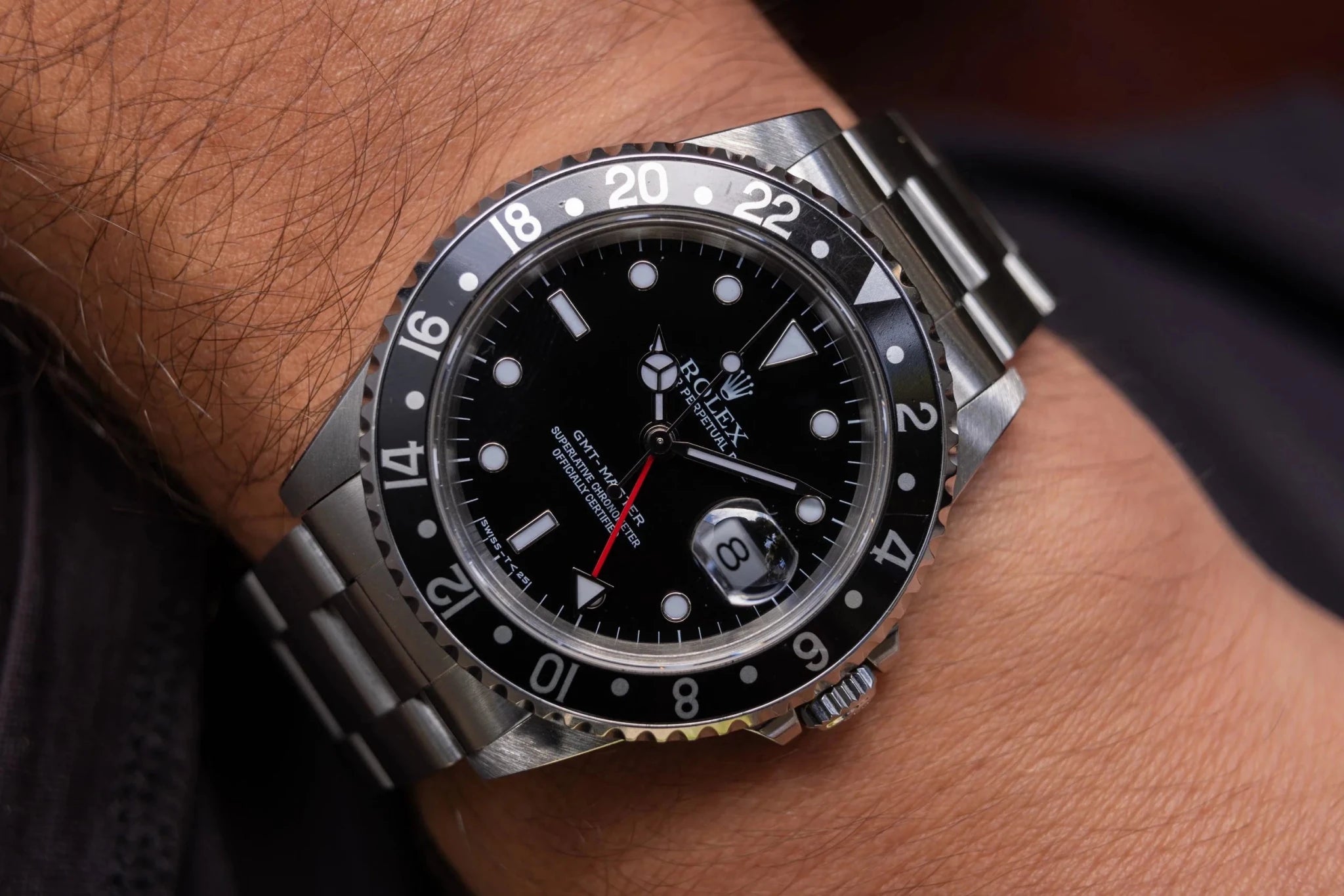 1997 Rolex GMT Master Ref. 16700 | Tritanova Dial - Sierra Time Co