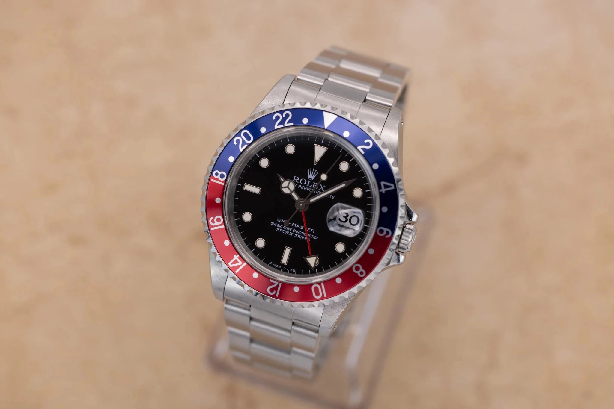 1997 Rolex GMT Master Ref. 16700 | Tritium Dial - Sierra Time Co