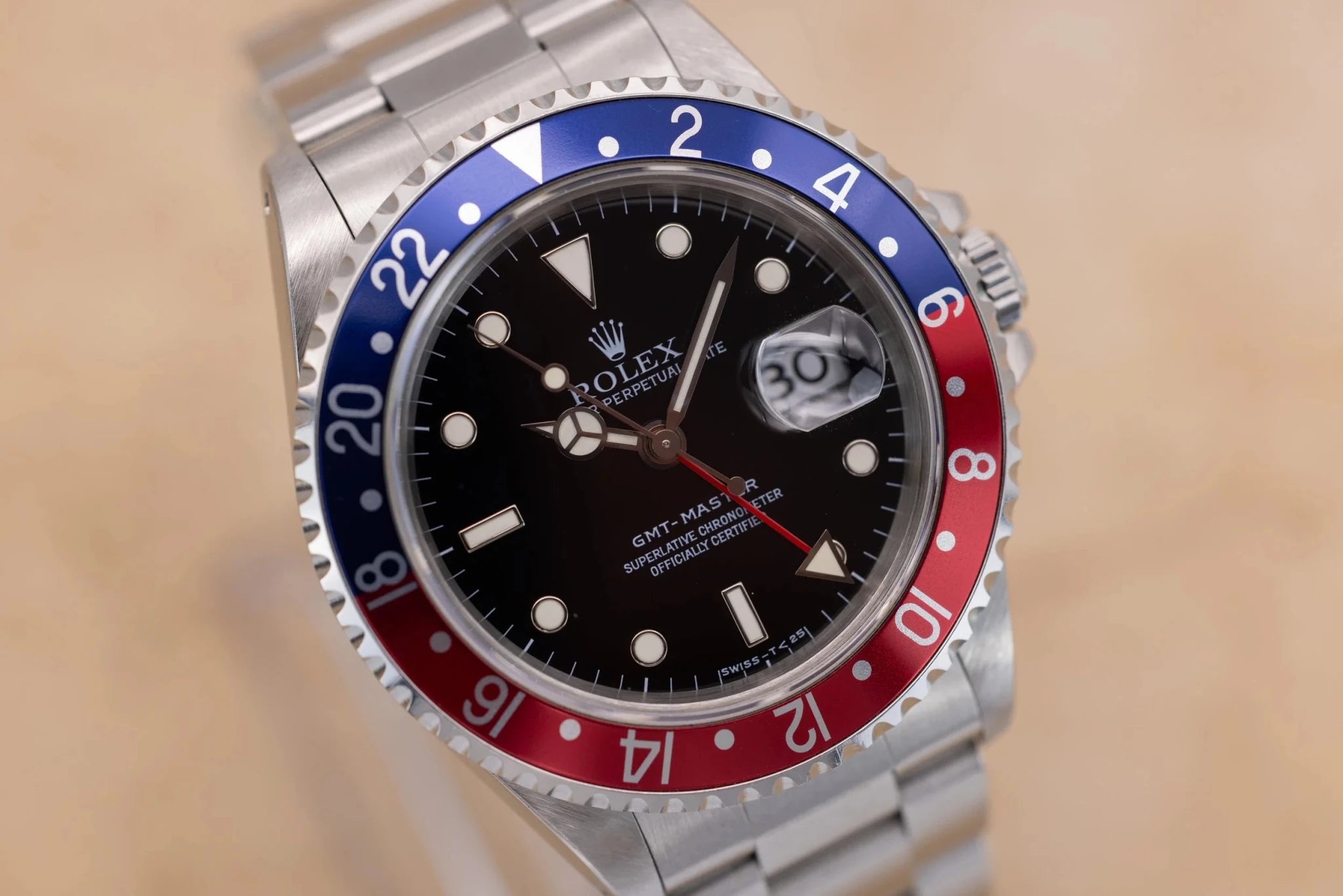 1997 Rolex GMT Master Ref. 16700 | Tritium Dial - Sierra Time Co