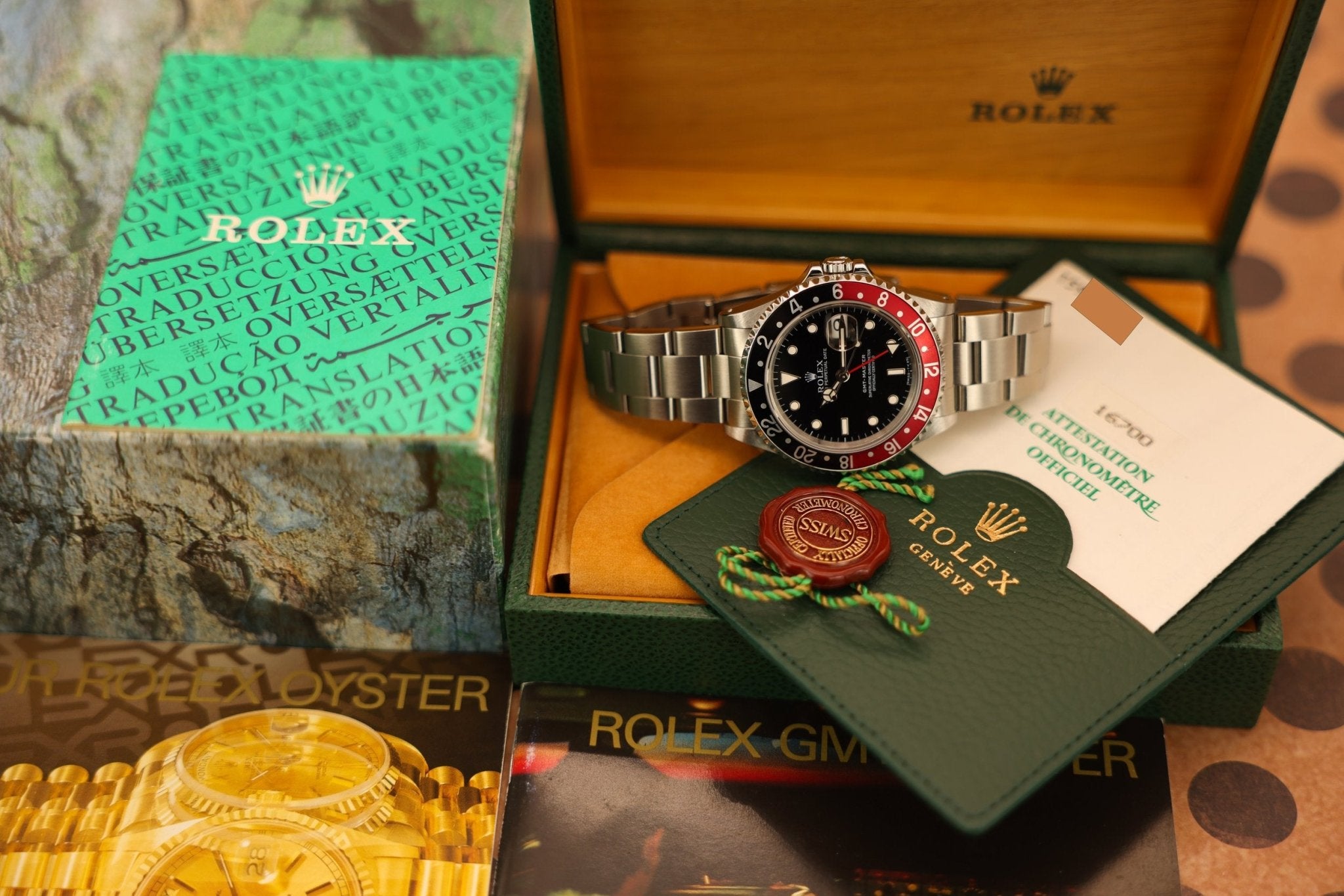 1997 Rolex GMT Master Ref. 16700 | Vanilla Coke | Box and Papers - Sierra Time Co