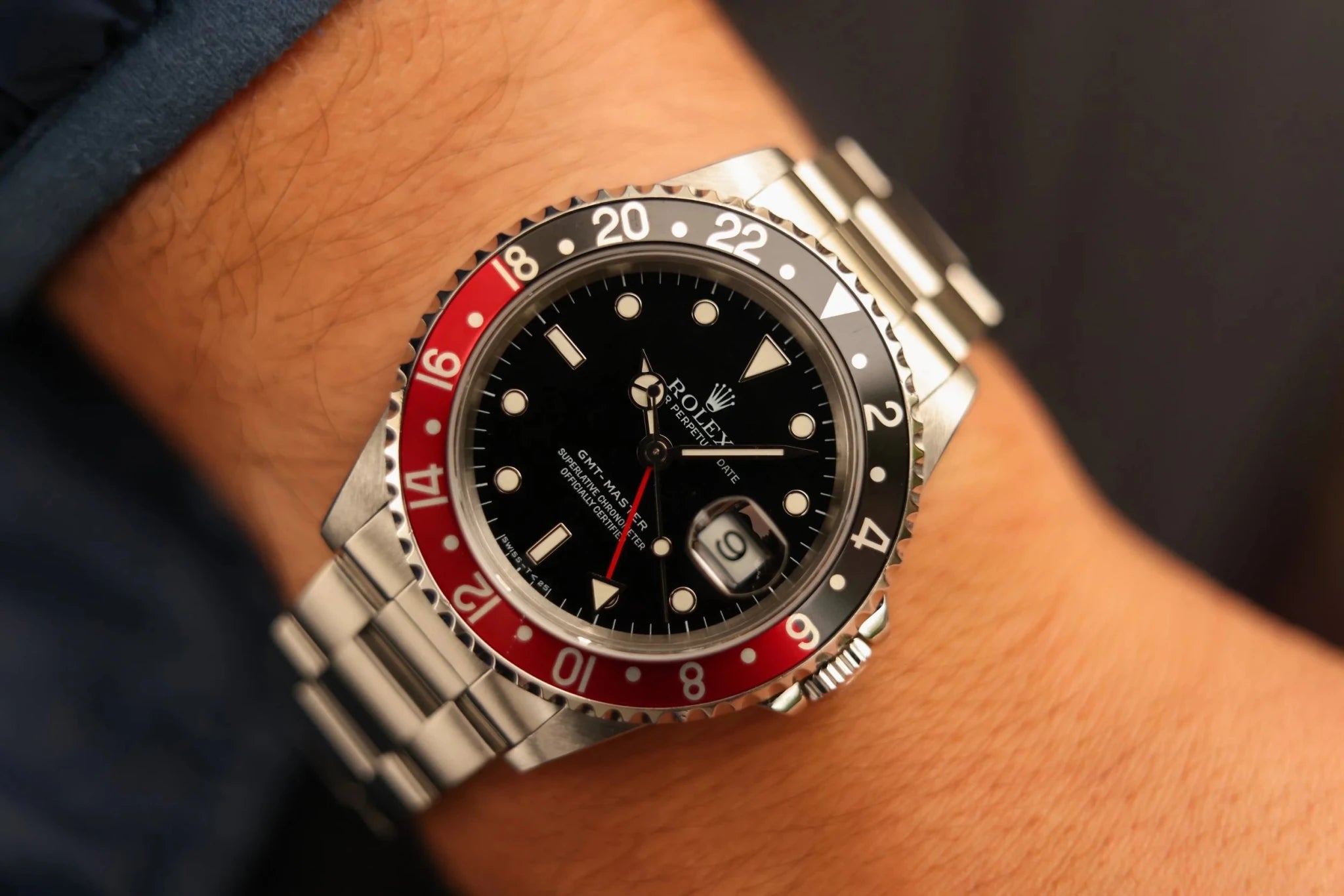 1997 Rolex GMT Master Ref. 16700 | Vanilla Coke | Box and Papers - Sierra Time Co