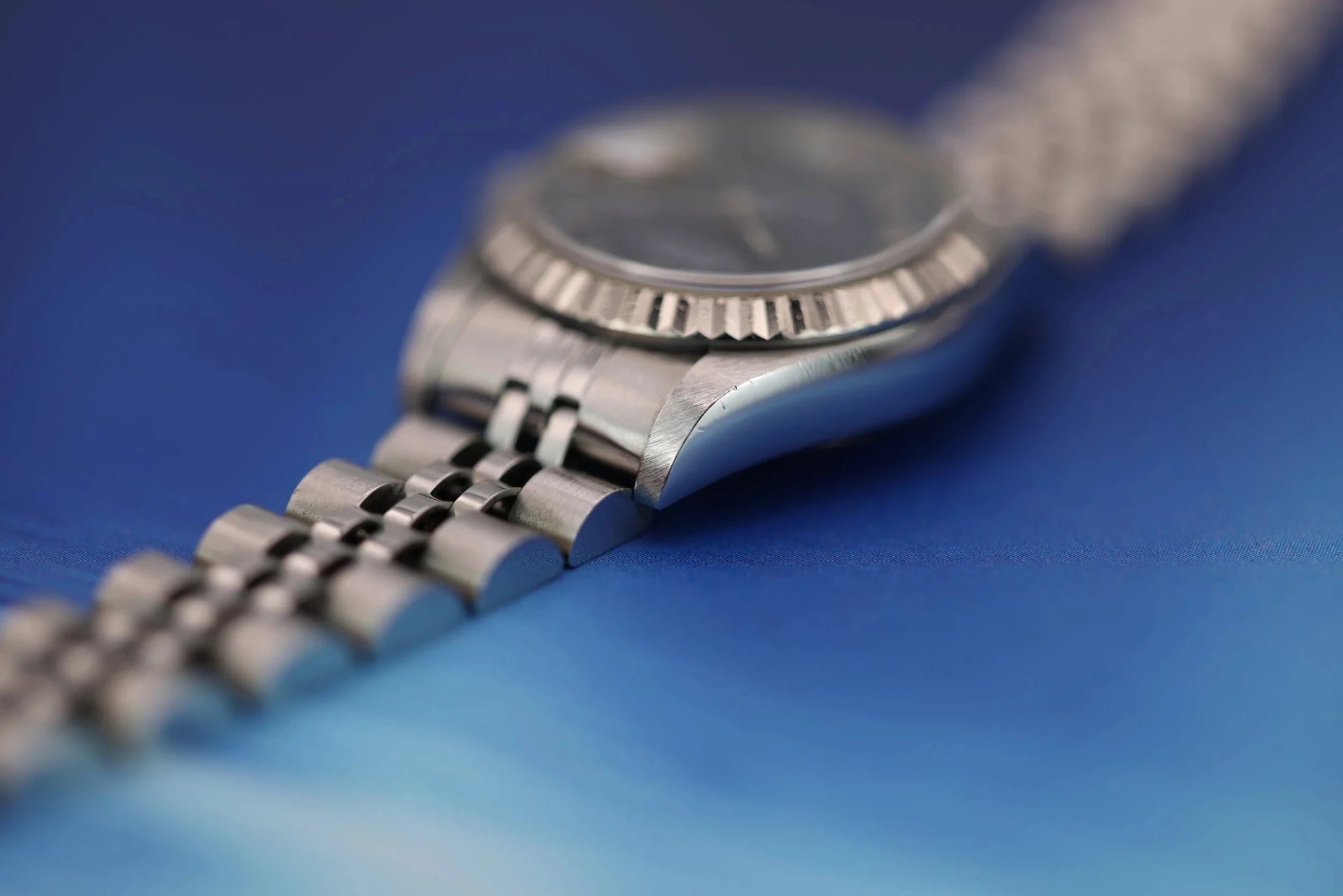 1997 Rolex Ladies Datejust Ref. 69174 | Blue Dial | Box and Papers - Sierra Time Co