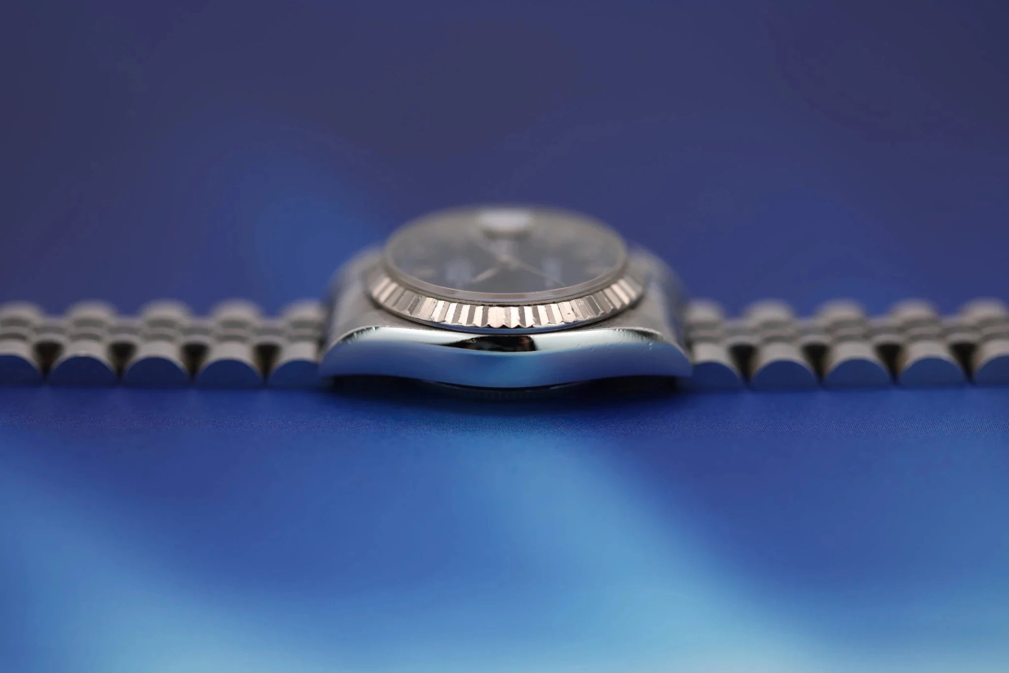 1997 Rolex Ladies Datejust Ref. 69174 | Blue Dial | Box and Papers - Sierra Time Co