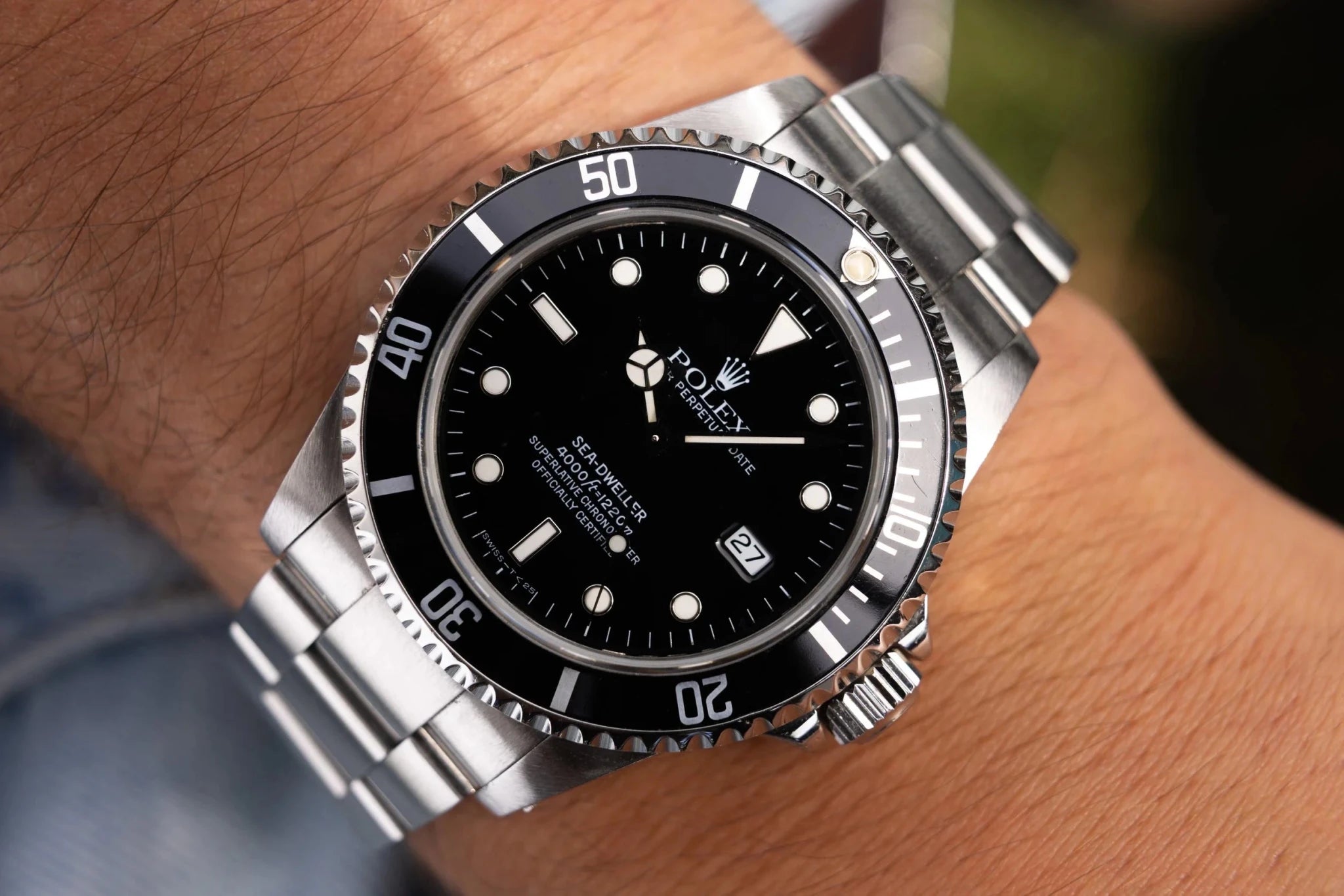 1997 Rolex Sea-Dweller Ref. 16600 | Creamy Tritium Dial - Sierra Time Co