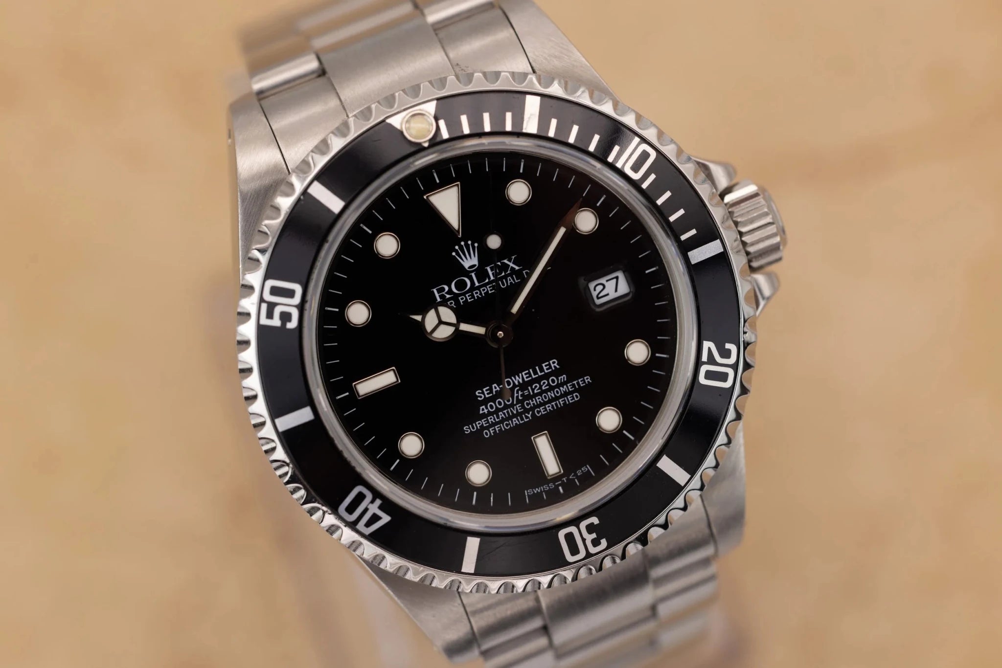 1997 Rolex Sea-Dweller Ref. 16600 | Creamy Tritium Dial - Sierra Time Co