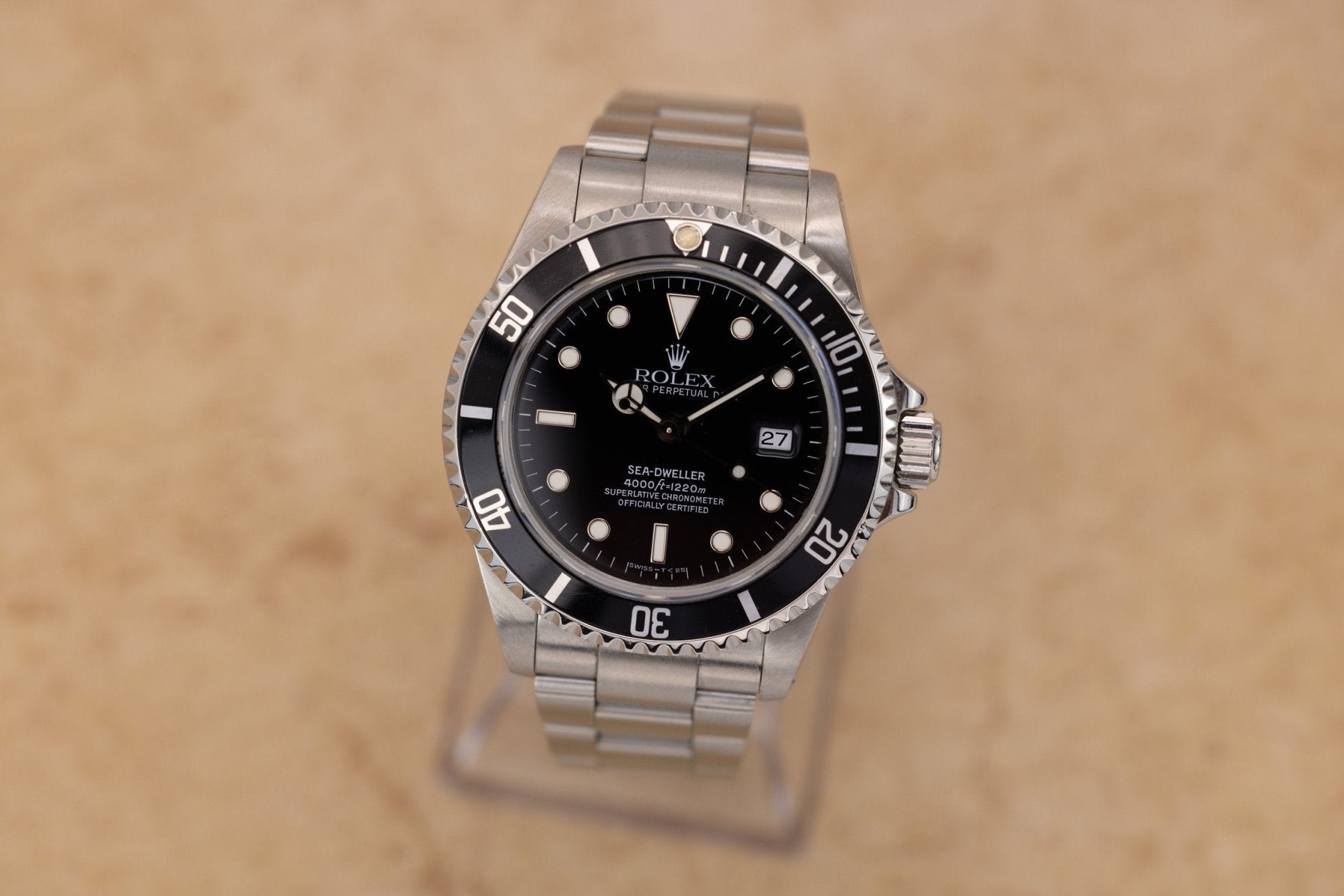1997 Rolex Sea-Dweller Ref. 16600 | Creamy Tritium Dial - Sierra Time Co
