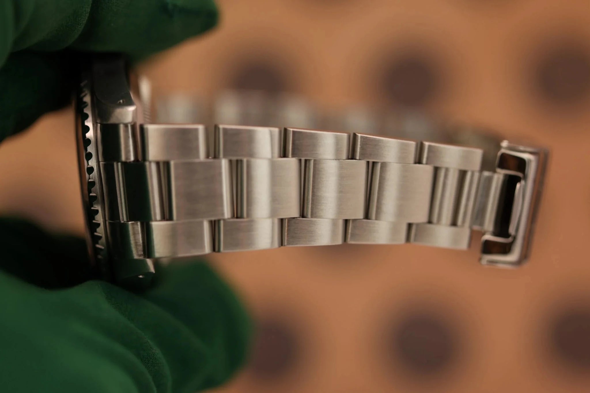 1997 Rolex Submariner Ref. 14060 | Creamy Patina | Box and Papers - Sierra Time Co