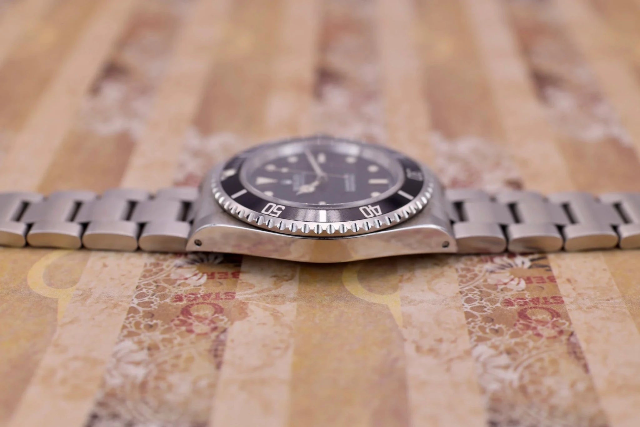 1997 Rolex Submariner Ref. 14060 | Creamy Tritium | Full Set - Sierra Time Co
